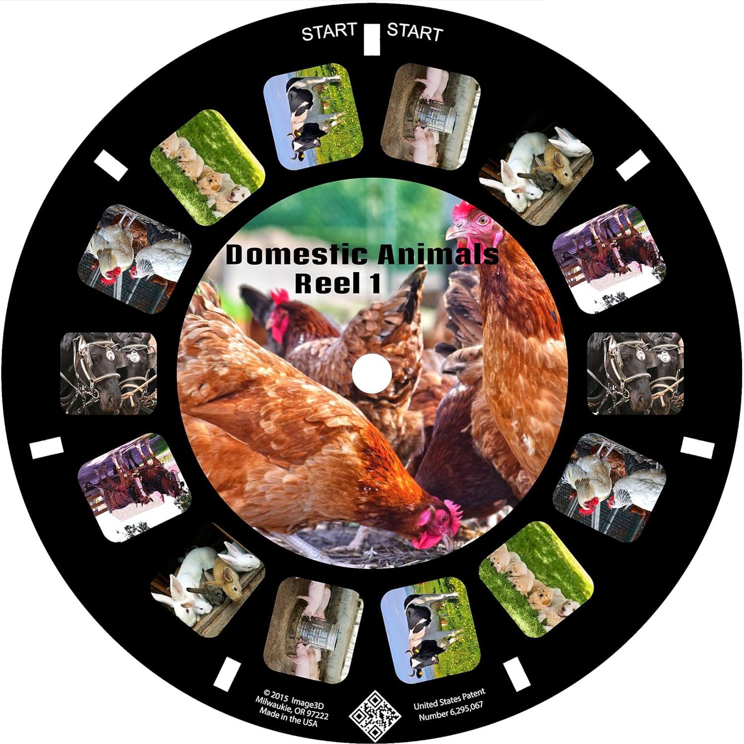 Ruedas de Animales de Granja MayKo para Visor - Set de 3