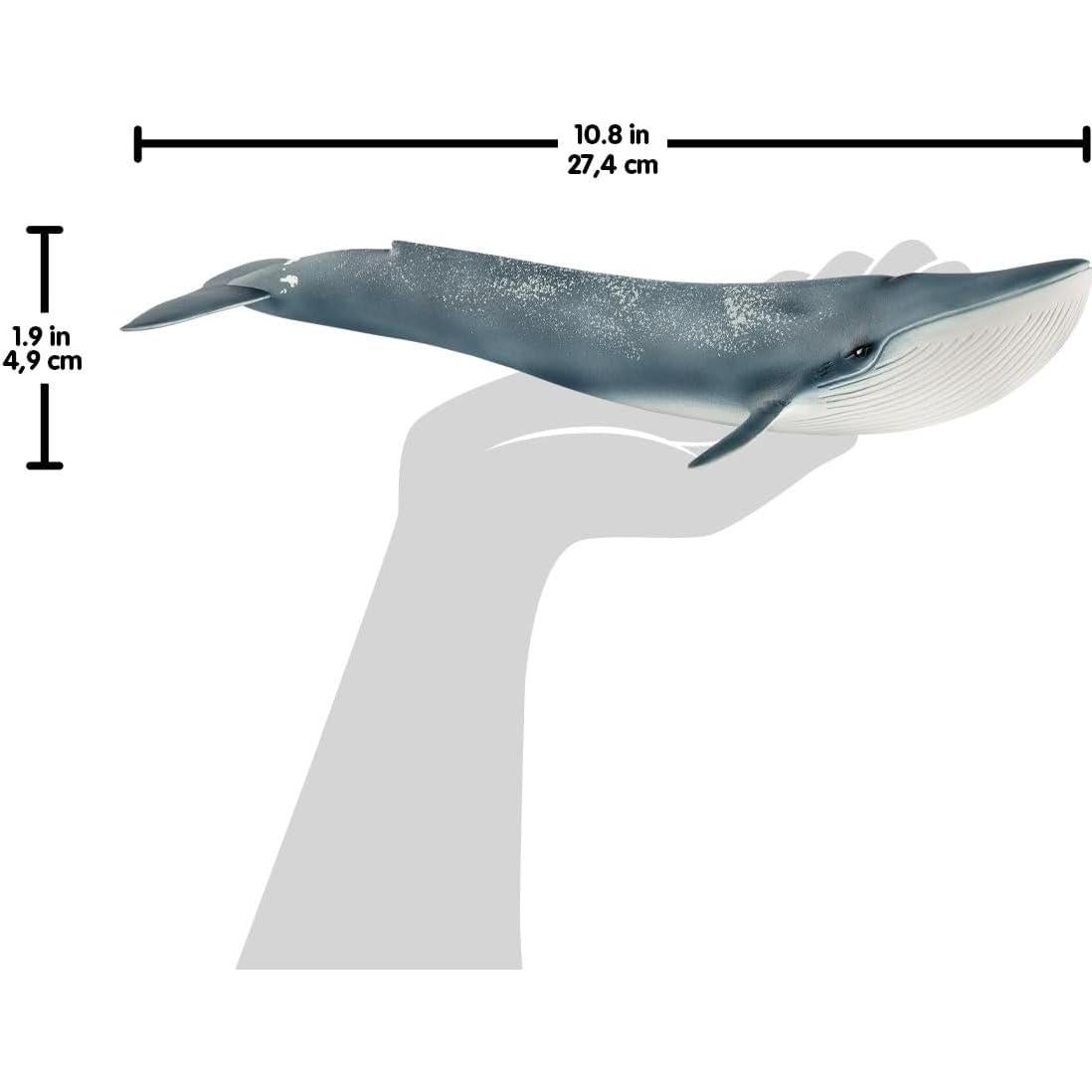 Figura Ballena Azul Schleich Wild Life Detallada 27x27 cm