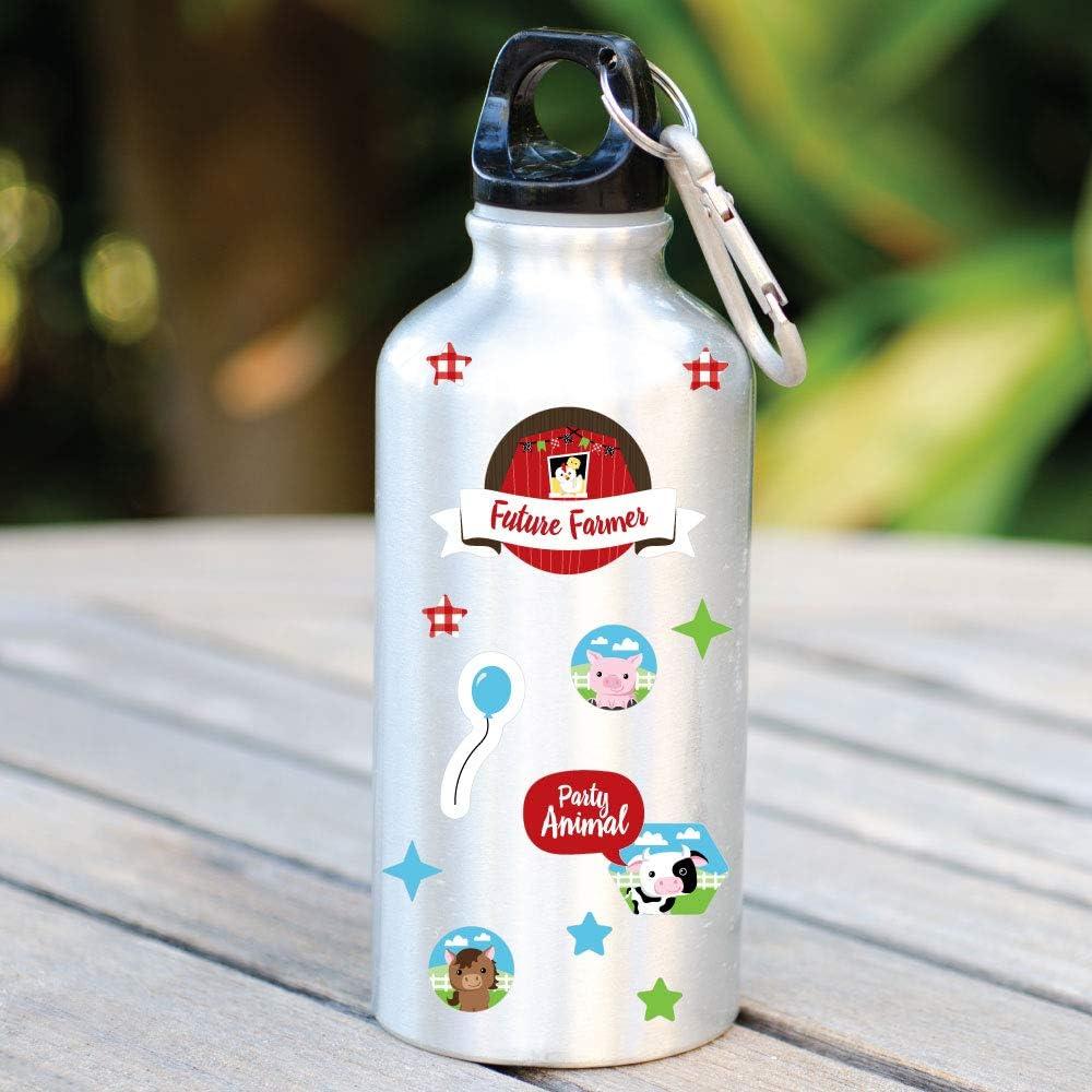 Pegatinas Animales de Granja - Gran Punto de Felicidad - 256 Pzas