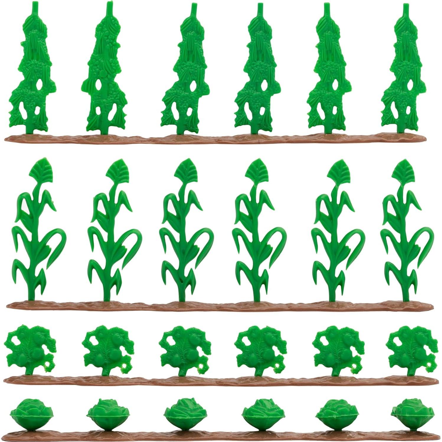 Juego de Cultivo BMC Toys - 12 Filas de Maíz y Verduras