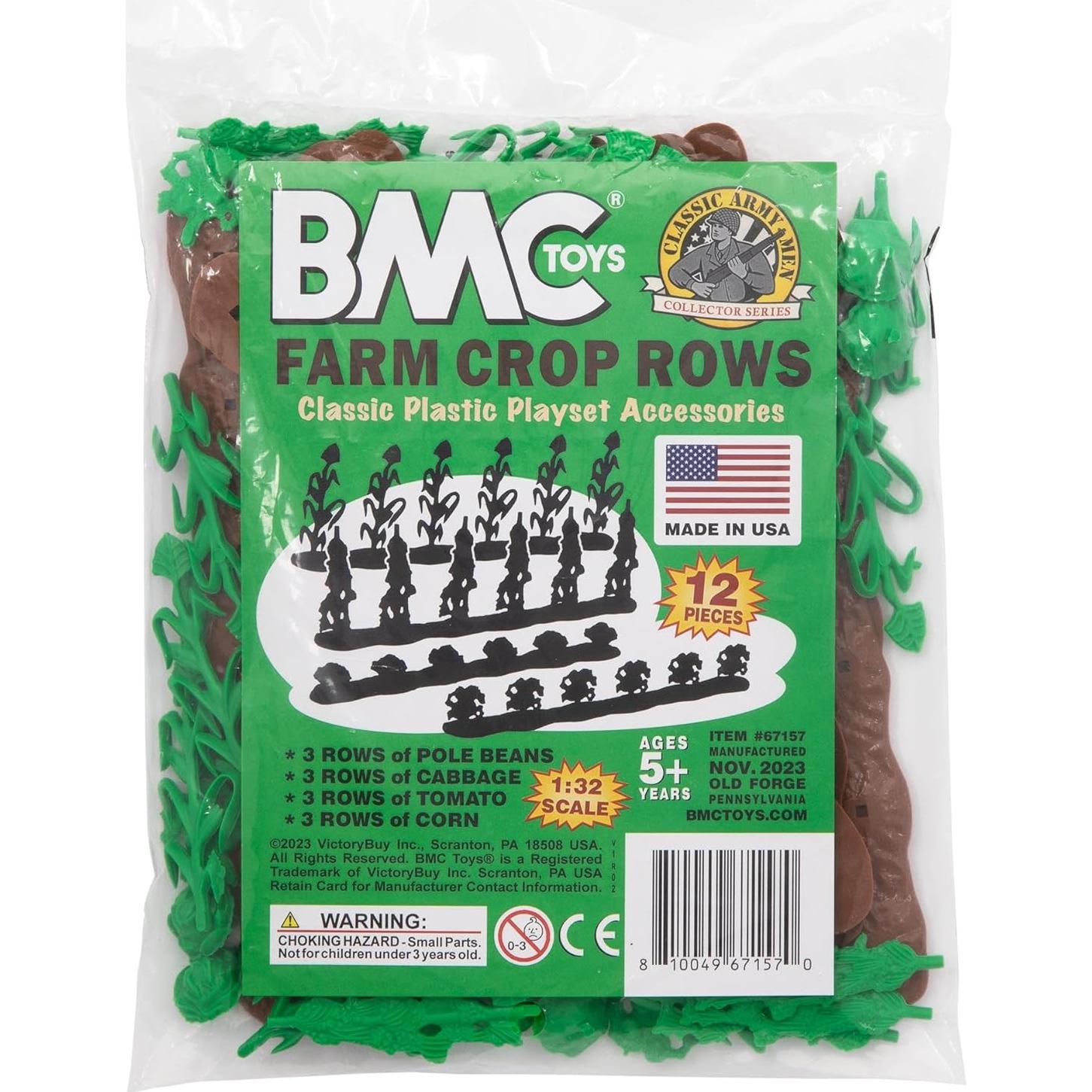 Juego de Cultivo BMC Toys - 12 Filas de Maíz y Verduras