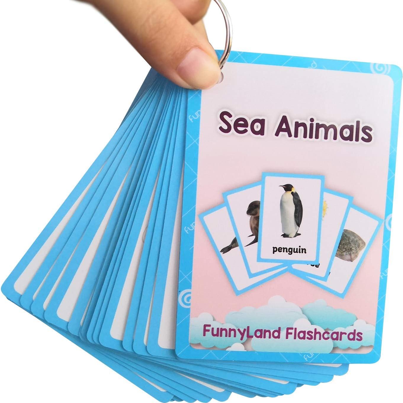Tarjetas de Aprendizaje en Inglés Animales y Partes del Cuerpo