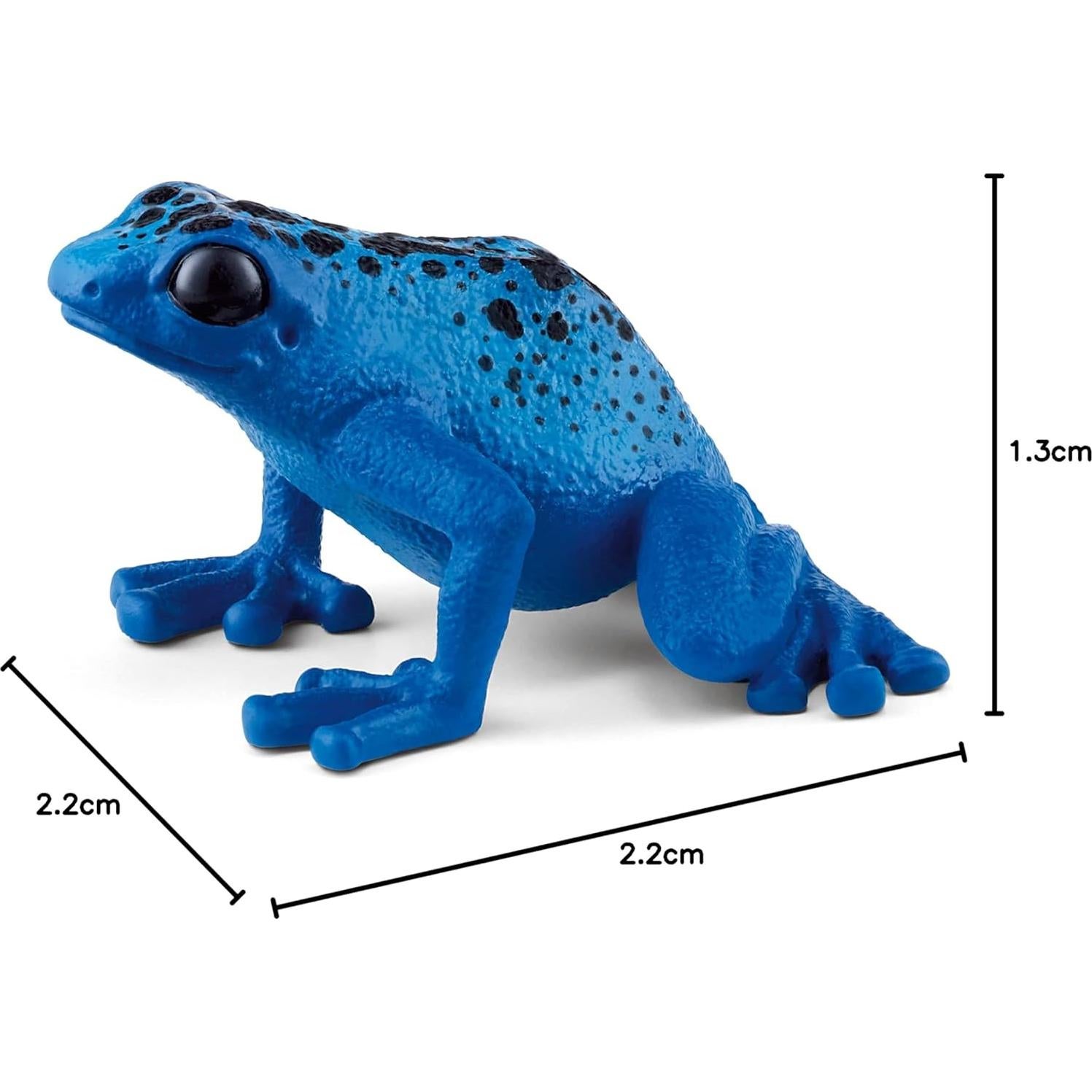 Rana Venenosa Azul Schleich 5.58x5.58 cm para Niños 3+