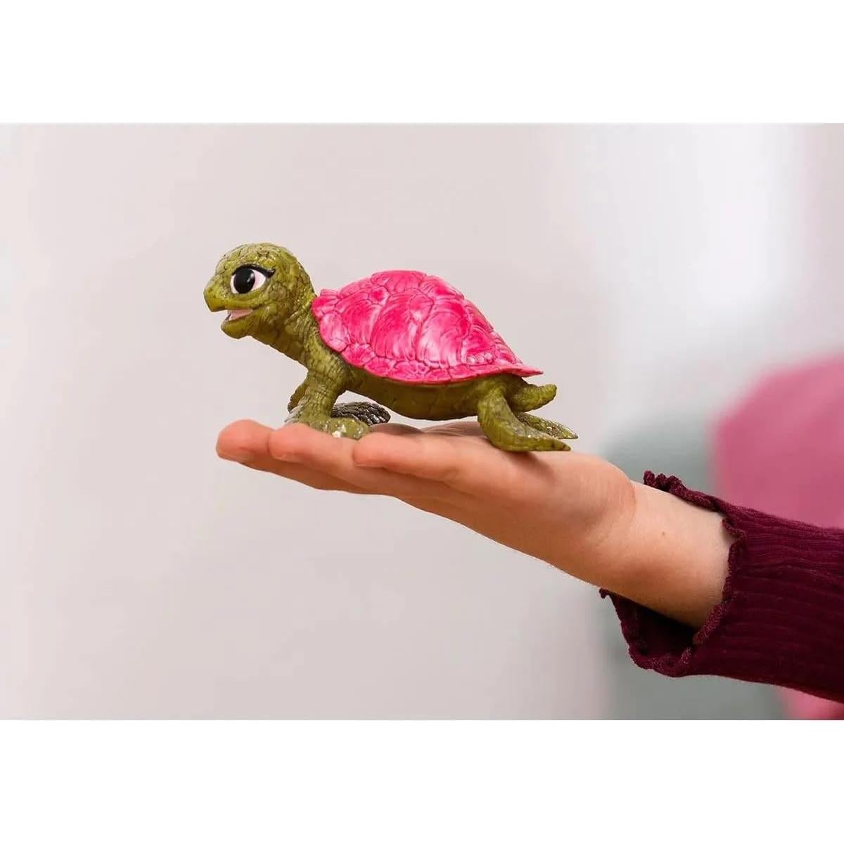 Figura Tortuga Zafiro Rosa Schleich 11.94cm para Niños 5+