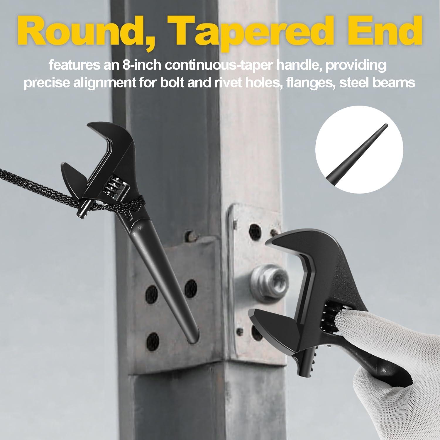 Llave Ajustable Extra Ancha LAIKOU 10" (25.4cm) 36.5mm