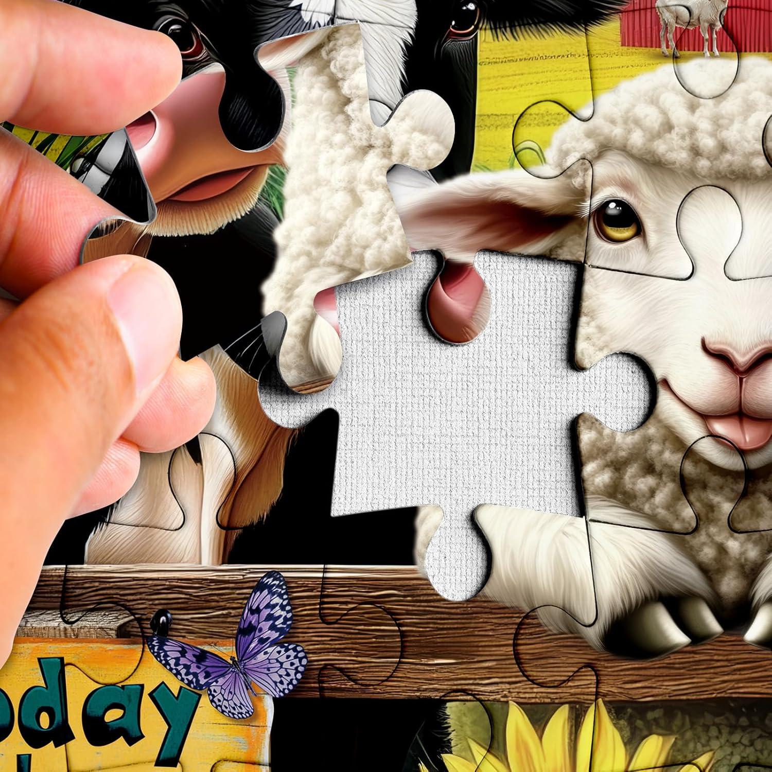 Rompecabezas de Granja 1000 Piezas Larkipuzz 70x50 cm