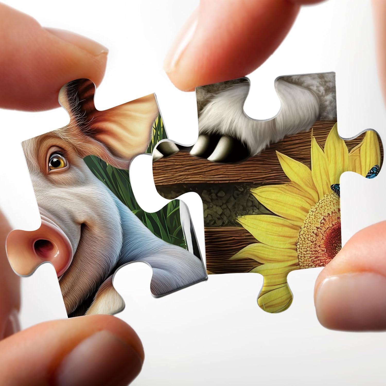 Rompecabezas de Granja 1000 Piezas Larkipuzz 70x50 cm