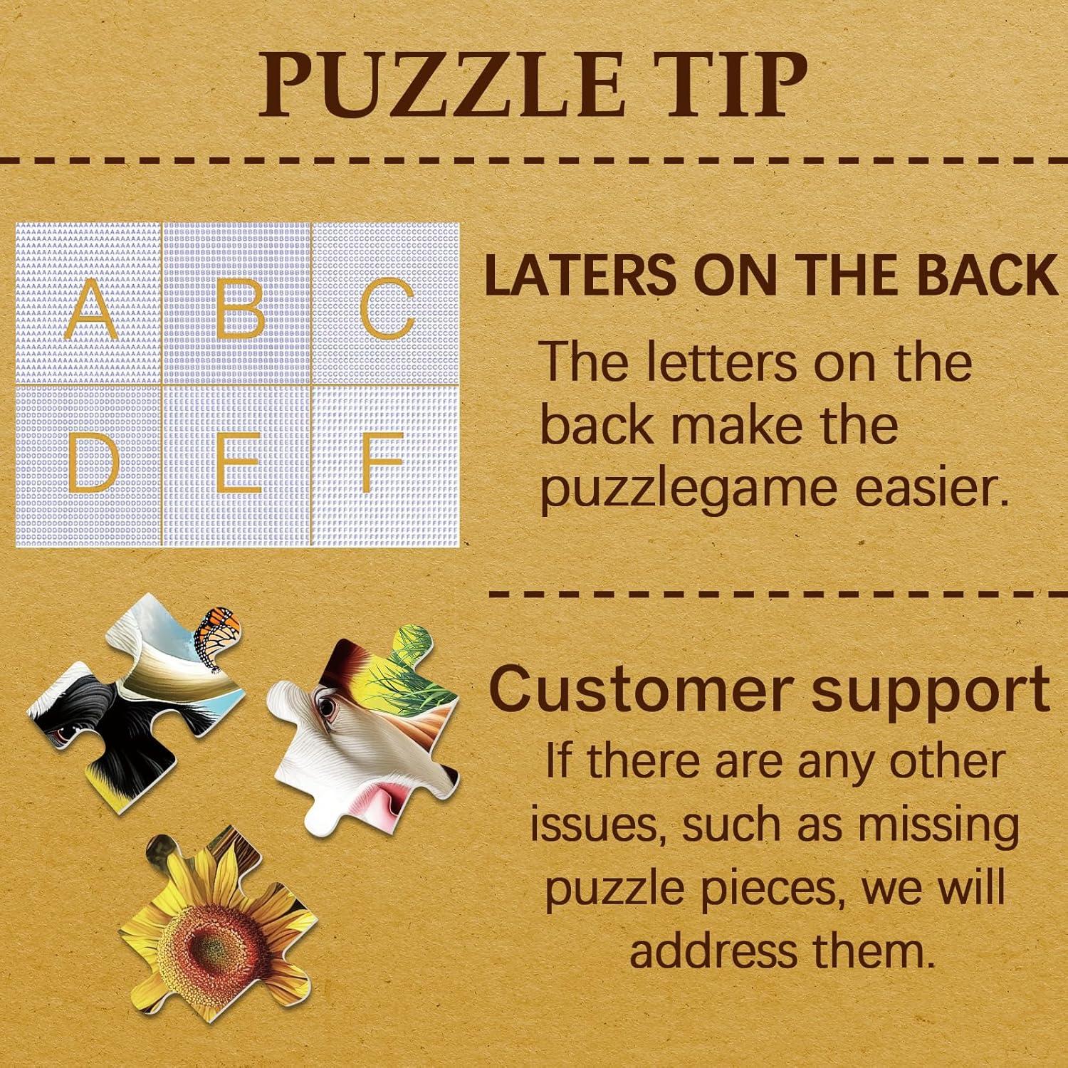 Rompecabezas de Granja 1000 Piezas Larkipuzz 70x50 cm