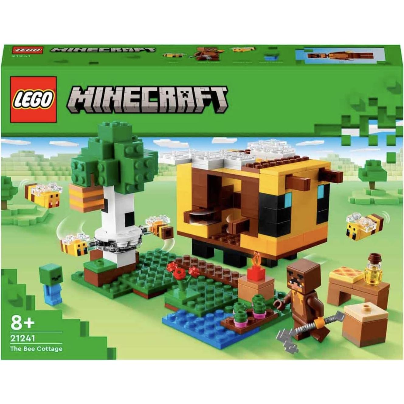 LEGO Minecraft Casa de Abejas 21241 Juguete de Construcción