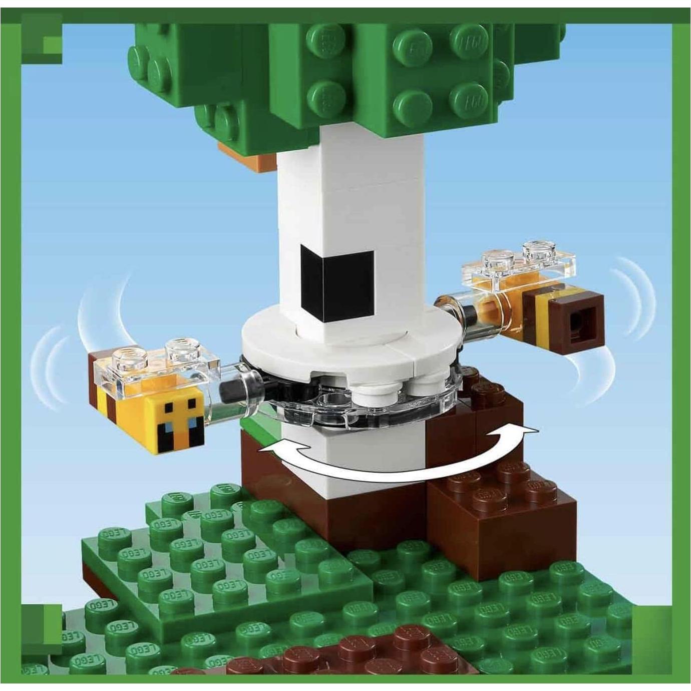 LEGO Minecraft Casa de Abejas 21241 Juguete de Construcción