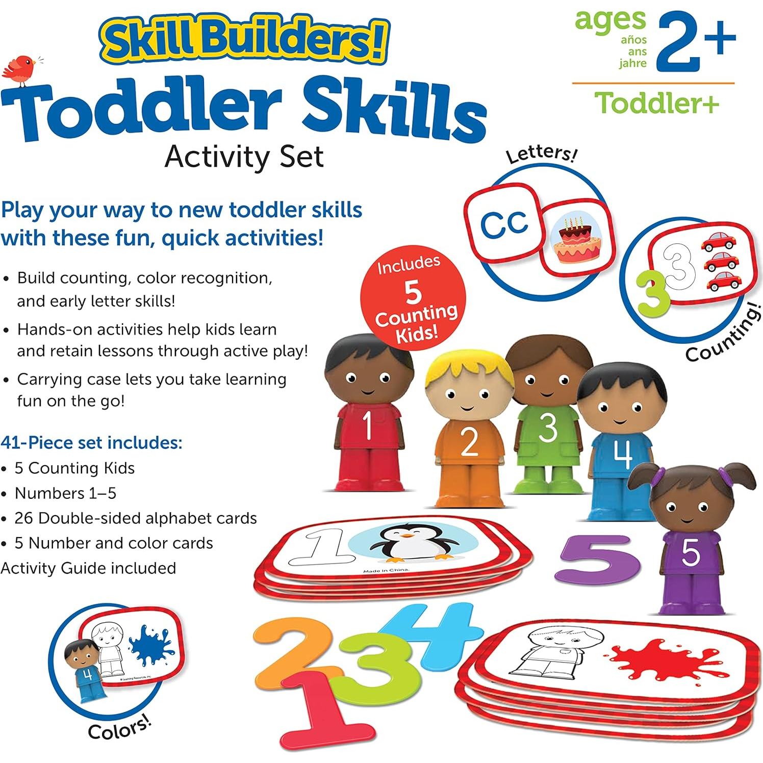 Juego Educativo Recursos de Aprendizaje 41 Piezas Preescolar