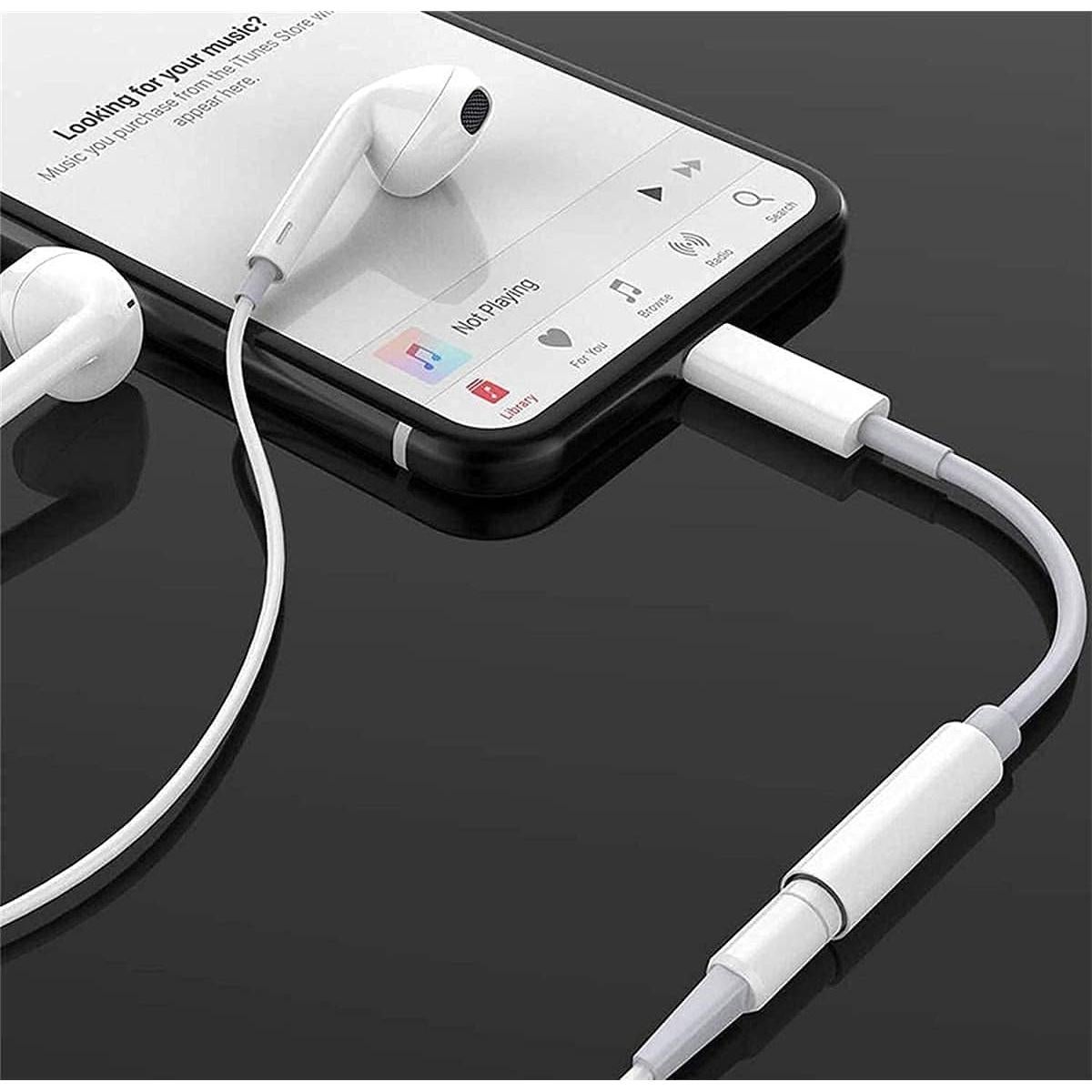 Adaptador de Auriculares 3.5mm a Lightning - Esbeecables - Paquete de 3