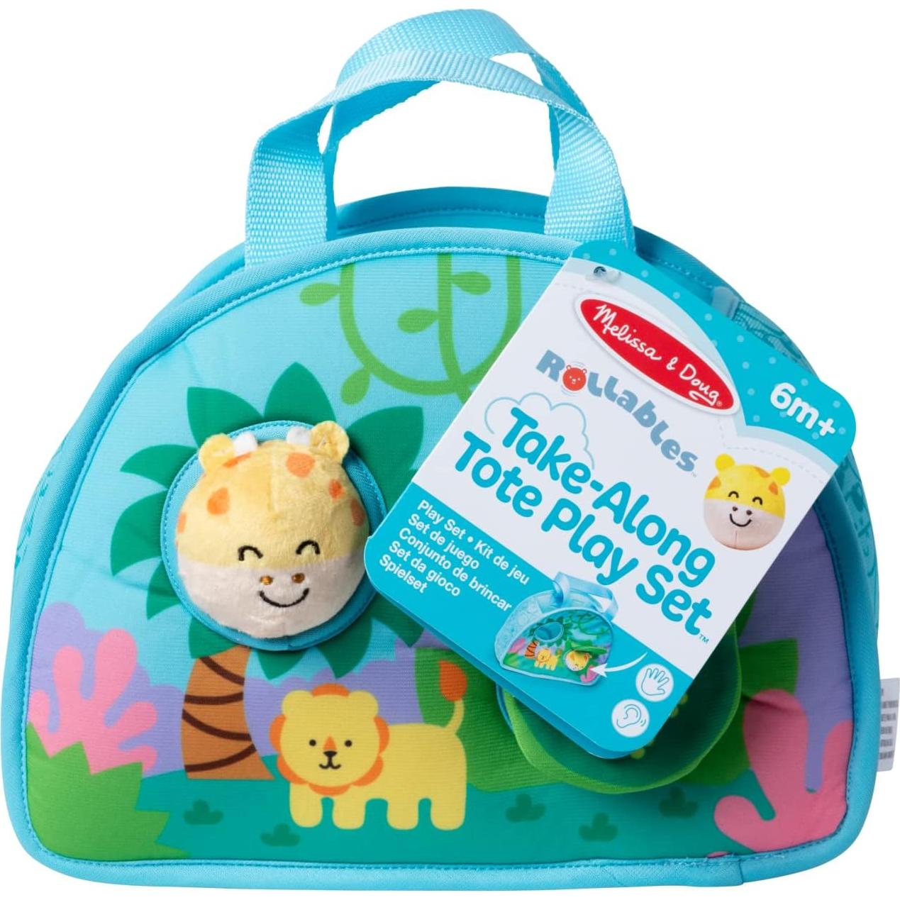 Bolsa de Transporte Rollables Melissa & Doug con Jirafa 2 Piezas