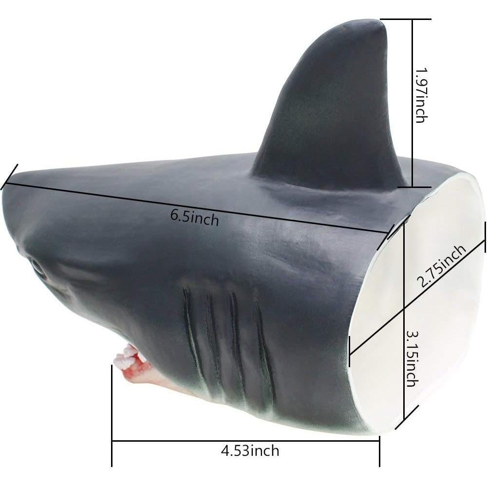 Títere de Mano Tiburón Gemini para Niños Juguete Realista