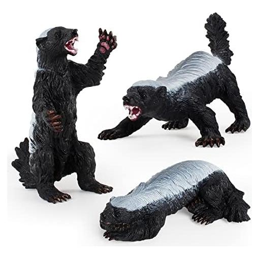 Conjunto de Figuritas de Tejón de Miel 3PCS BRETOYIN