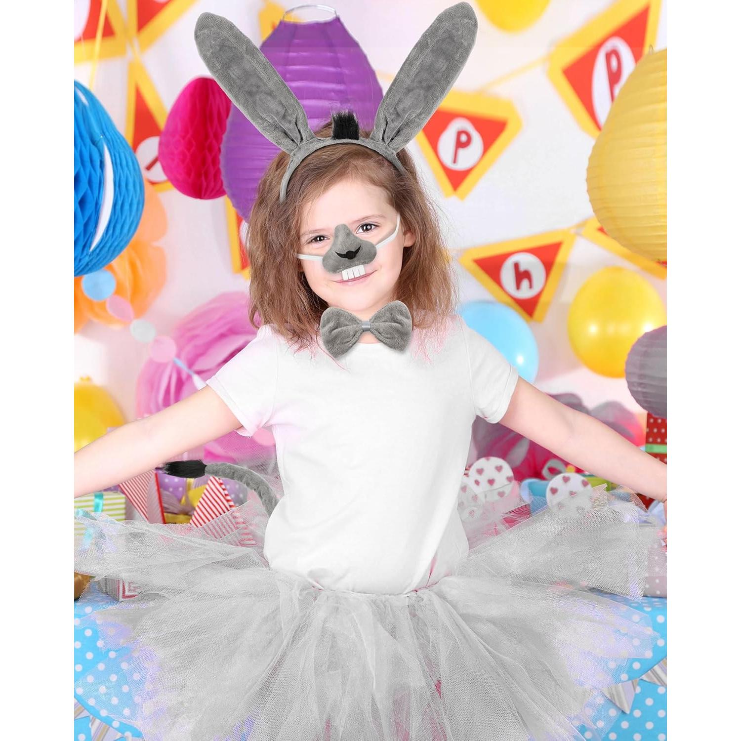 Disfraz de Burro para Niñas Geyoga con Tutu y Accesorios