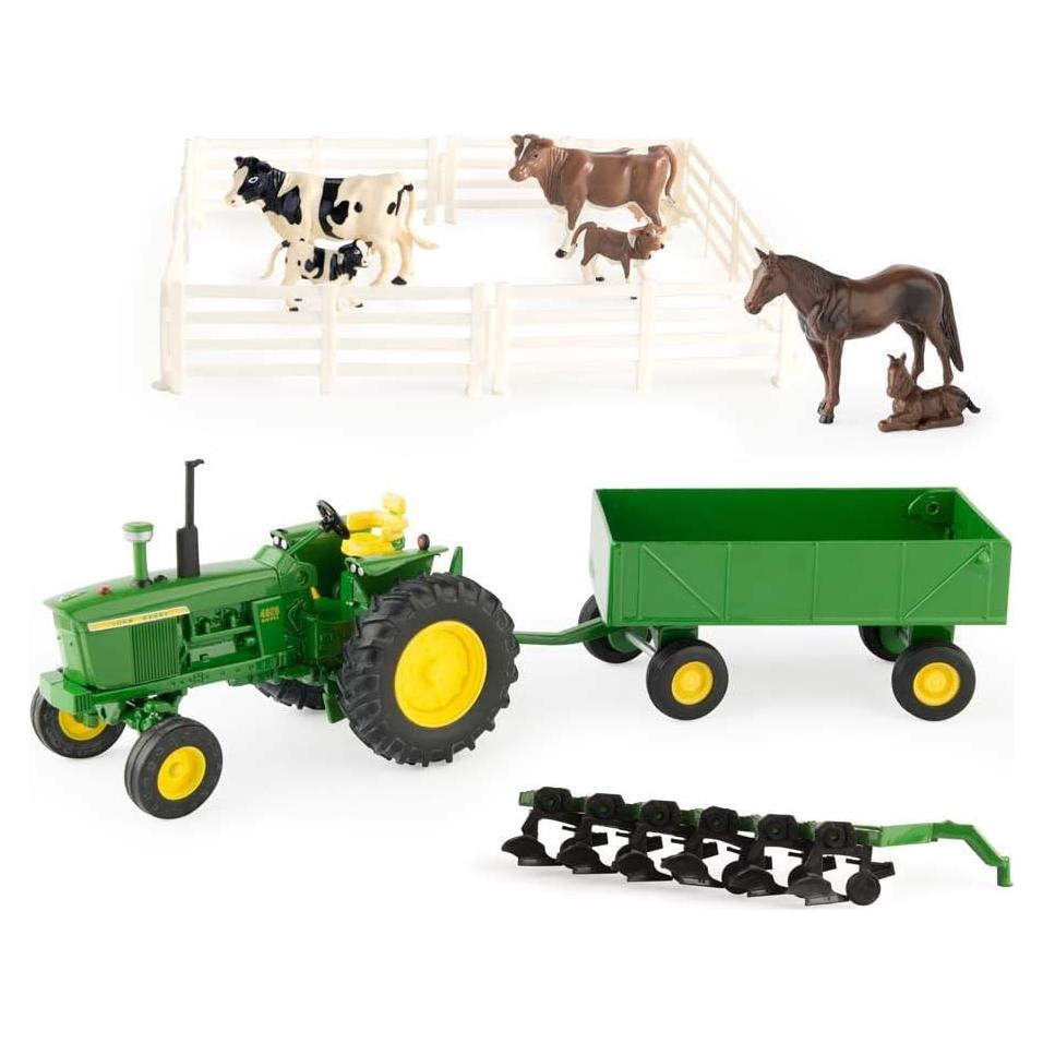 Juguete de granja TOMY Tractor John Deere 4020 1:32