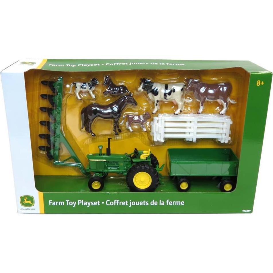 Juguete de granja TOMY Tractor John Deere 4020 1:32