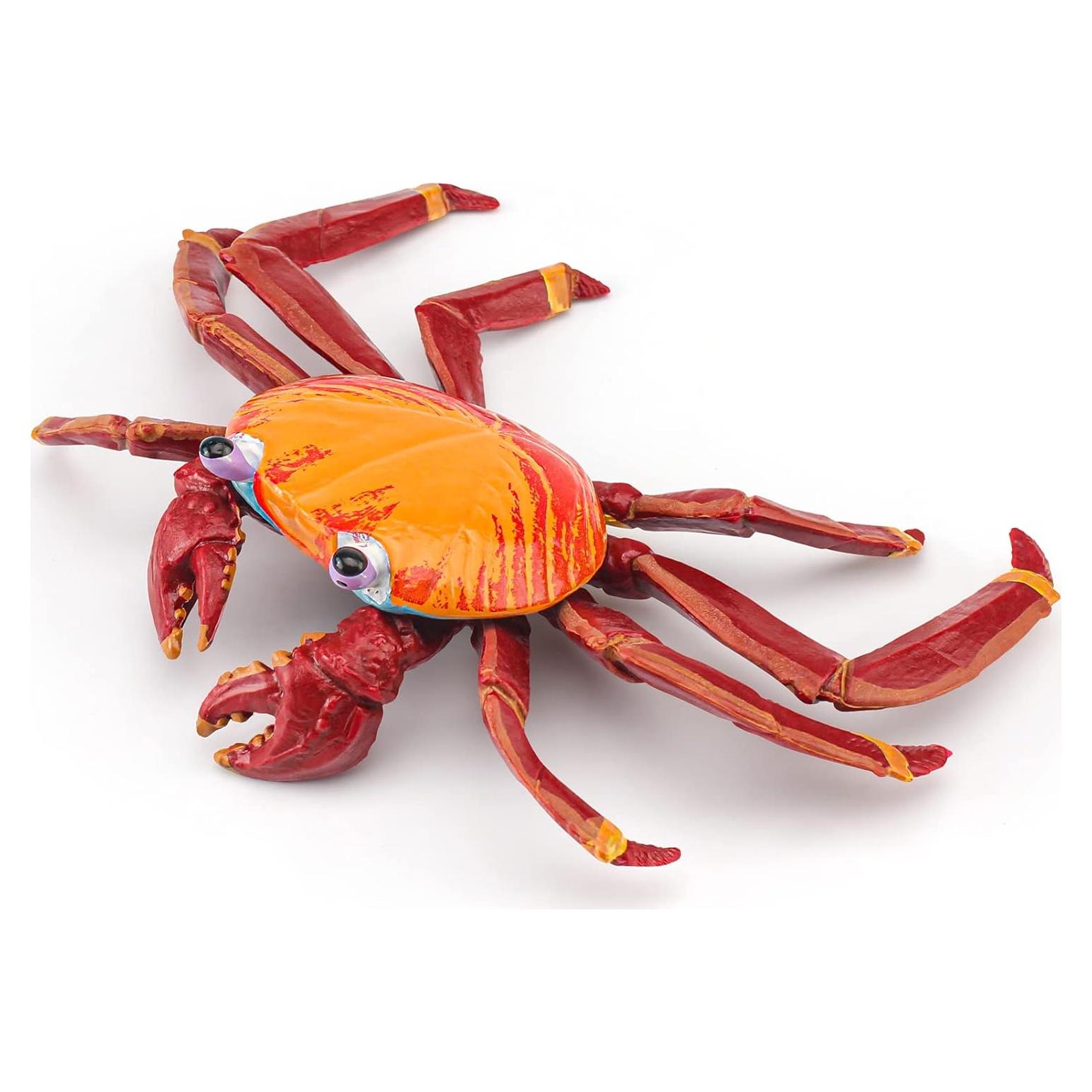 Figurita Cangrejo Hermitaño LC JoyCre 13 cm Juguete Realista