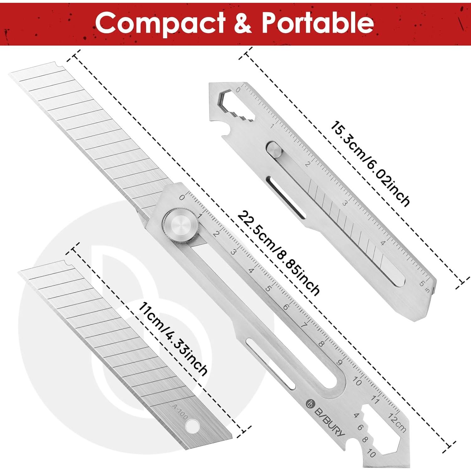 Cuchillo Utilitario BIBURY 2 Pack Acero Inoxidable 11cm