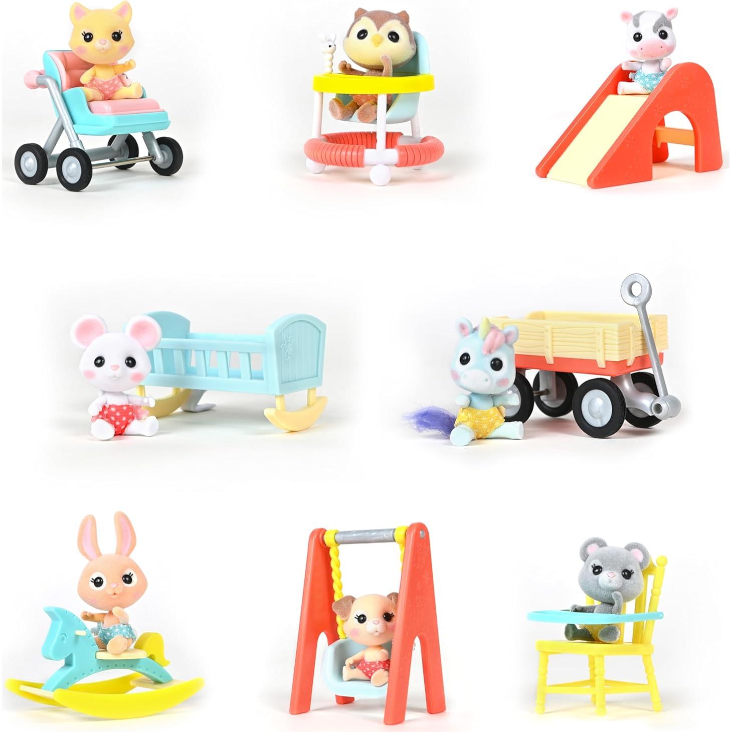 Conjunto de Figuras Coleccionables Bebés Honey Bee Acres