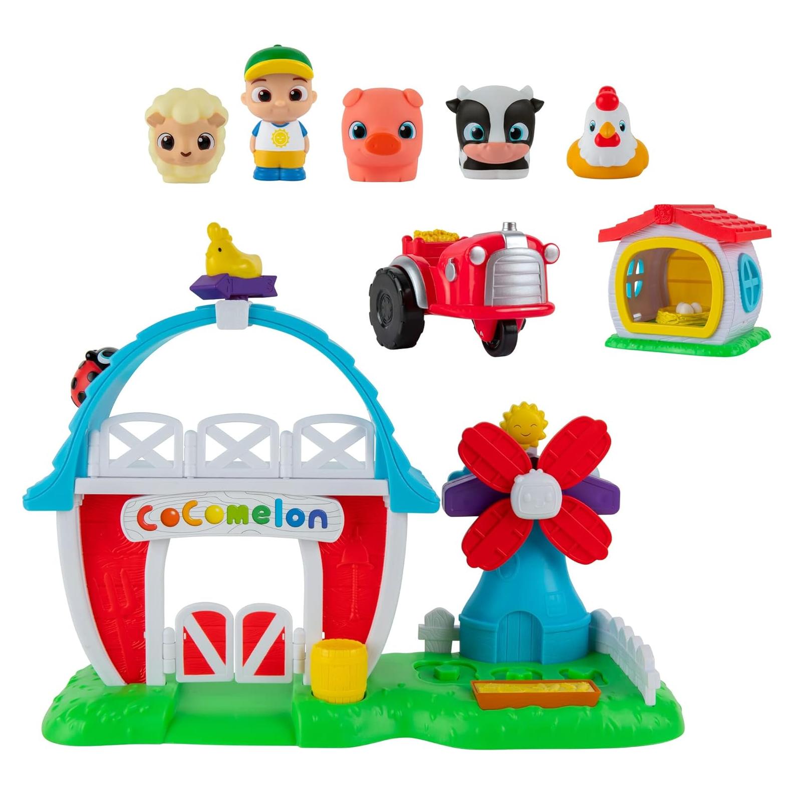 Juego de Granja Interactiva CoComelon - Granjero JJ y Animales