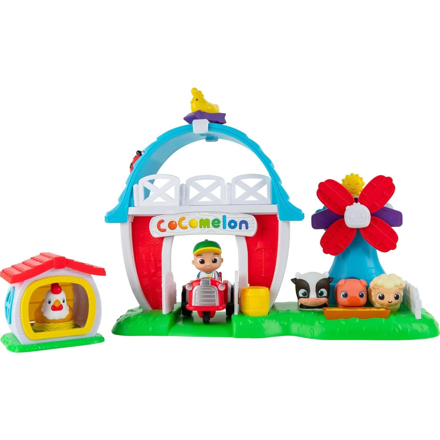 Juego de Granja Interactiva CoComelon - Granjero JJ y Animales