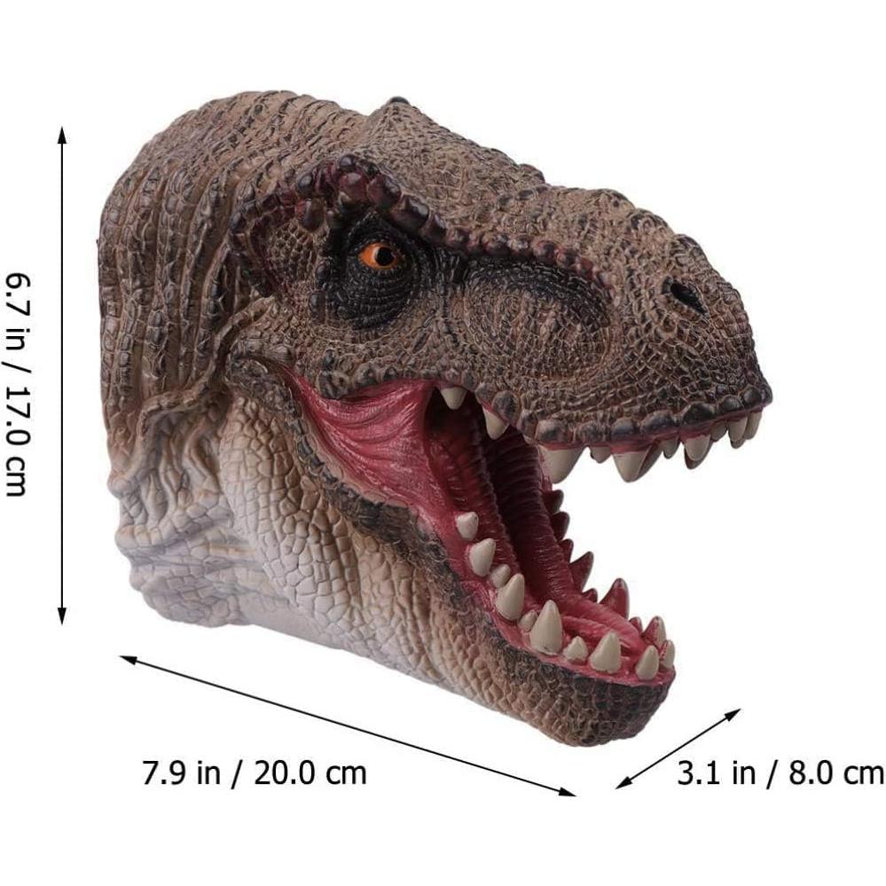 Set de Títeres de Mano Dinosaurios Tyrannosaurus y Velociraptor
