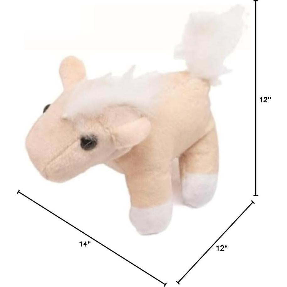 Caballos de Peluche Realistas Fun Express - 12 Piezas