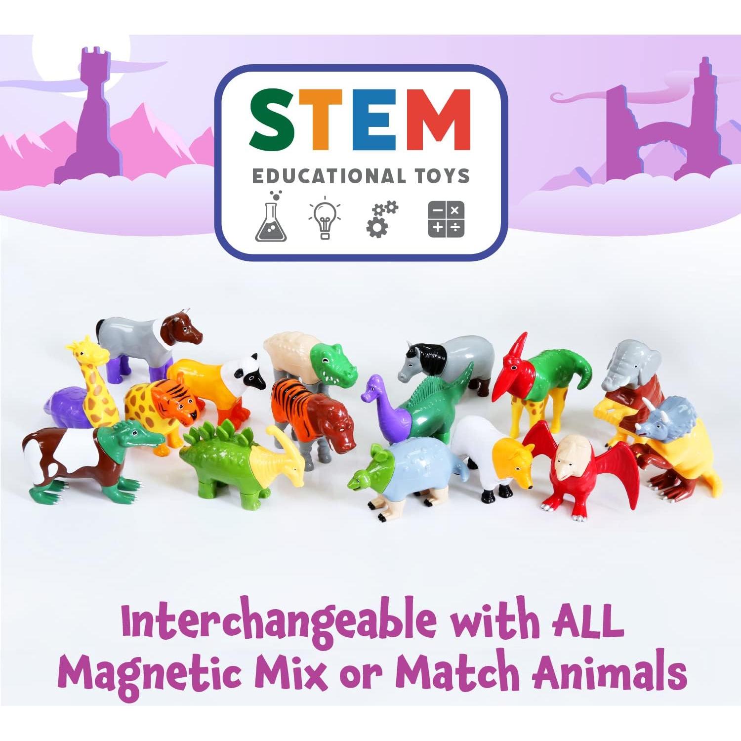 Juego de Juguete Magnético Juguetes Populares 15 Piezas