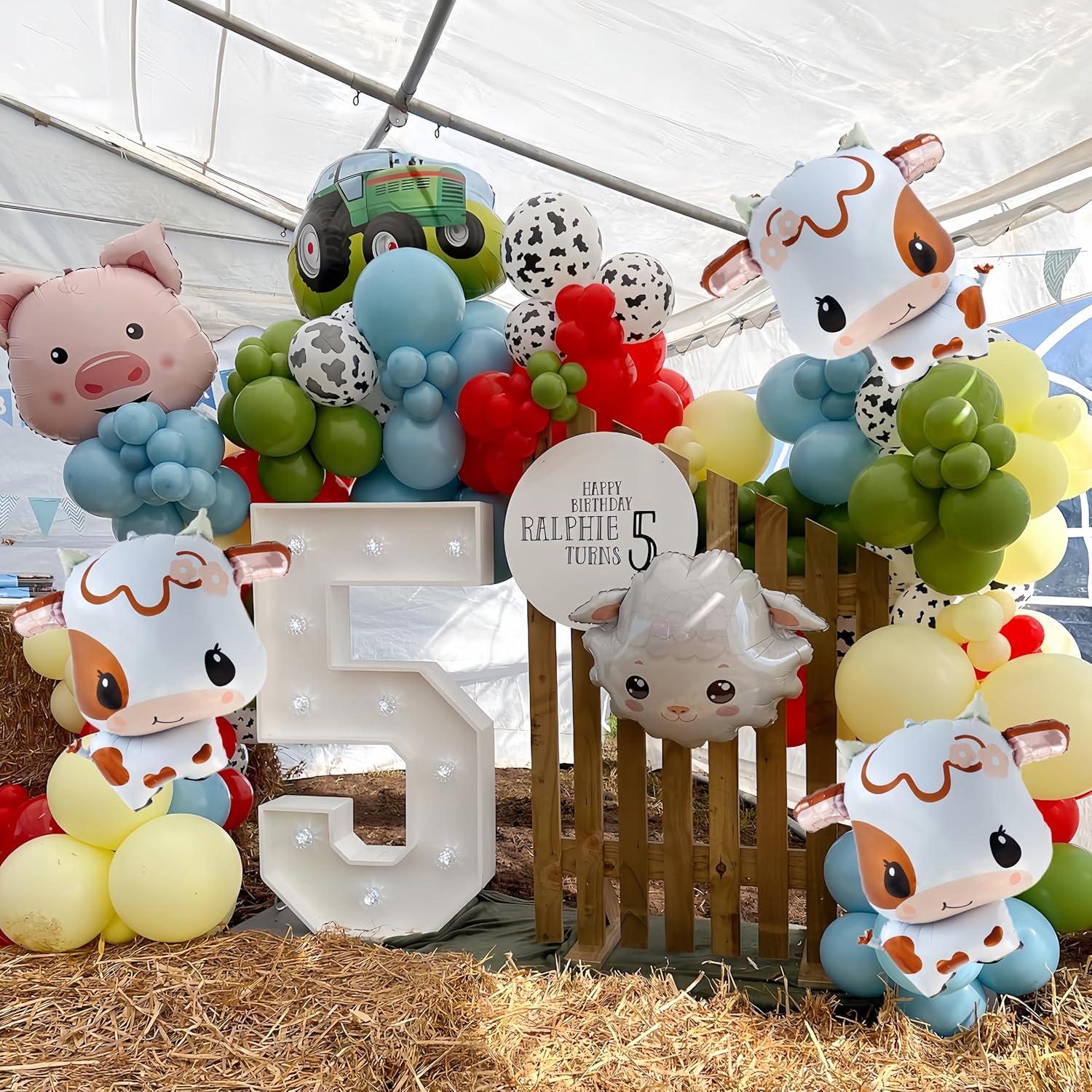 Set de 3 Globos Mylar de Vaca CYMYLAR para Fiesta