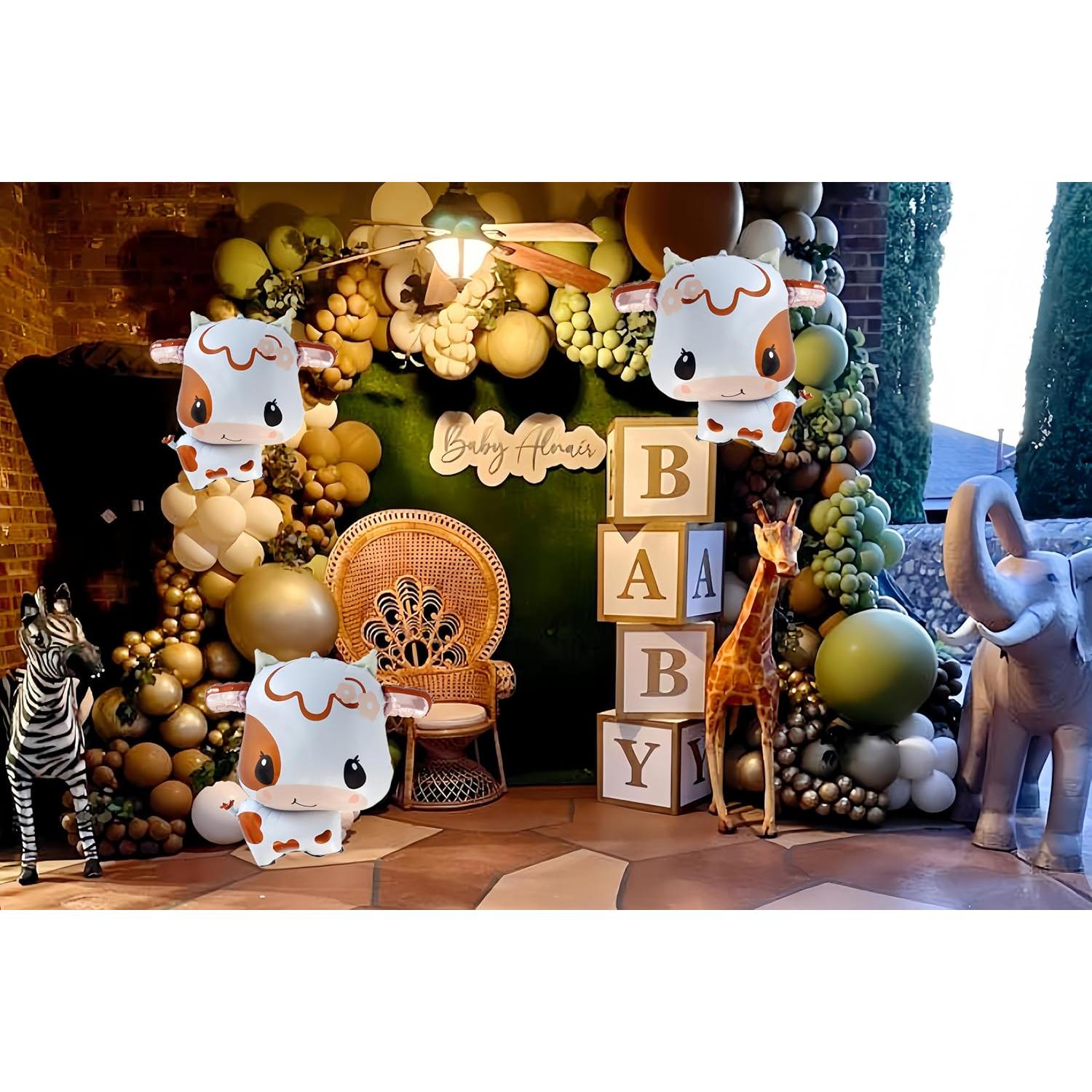 Set de 3 Globos Mylar de Vaca CYMYLAR para Fiesta