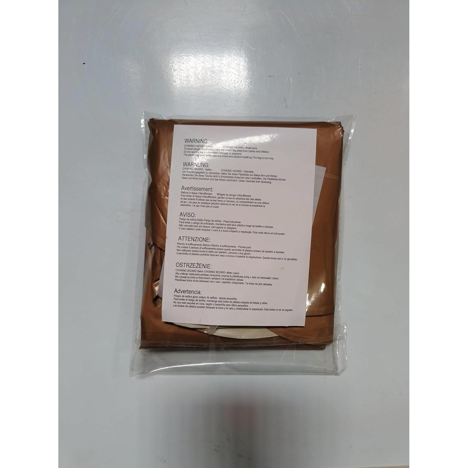 Globos de Oso Marrón Finypa 5pcs 90 cm Decoración Fiesta