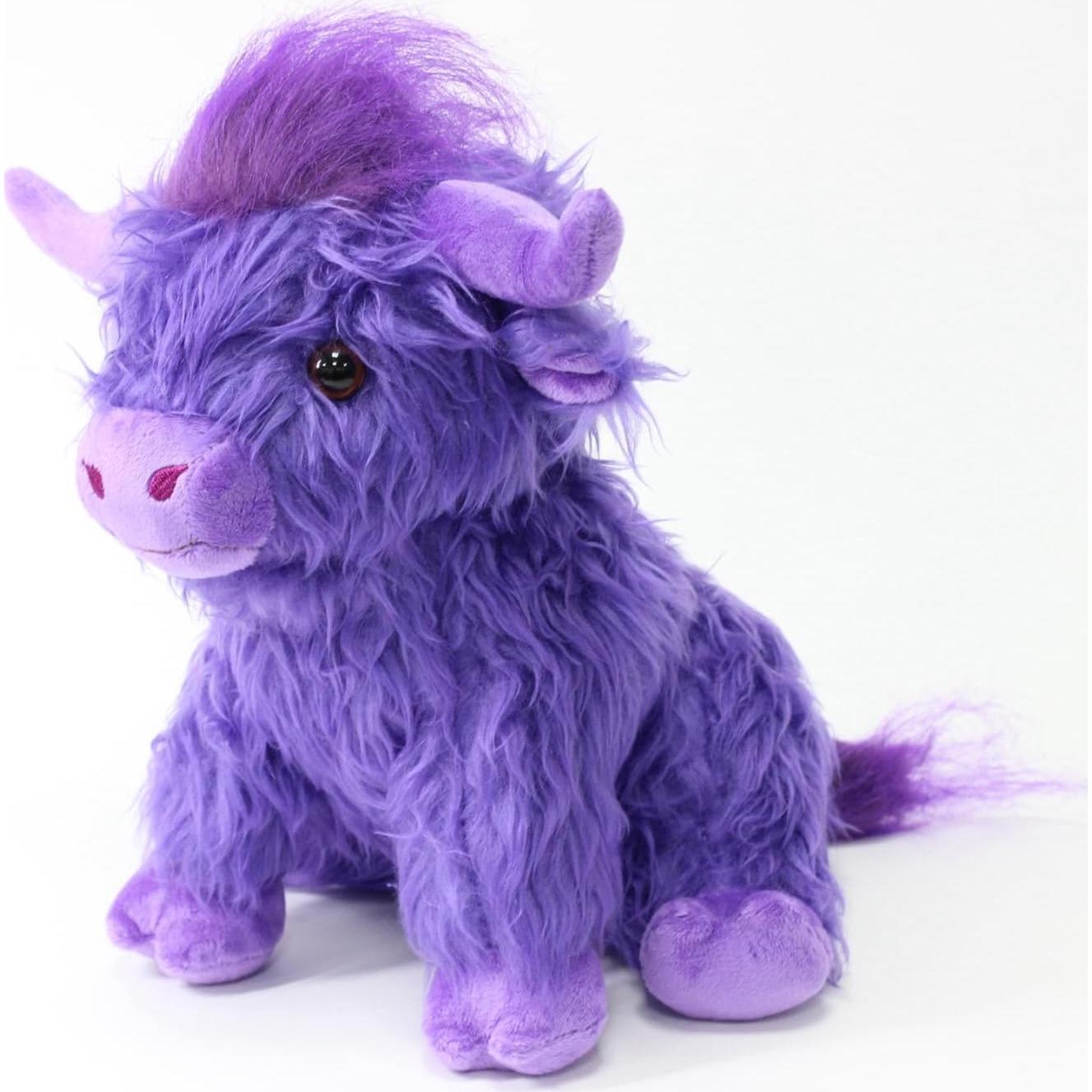 Juguete de Peluche Vaca de las Tierras Altas WinAdiGoo 25 cm