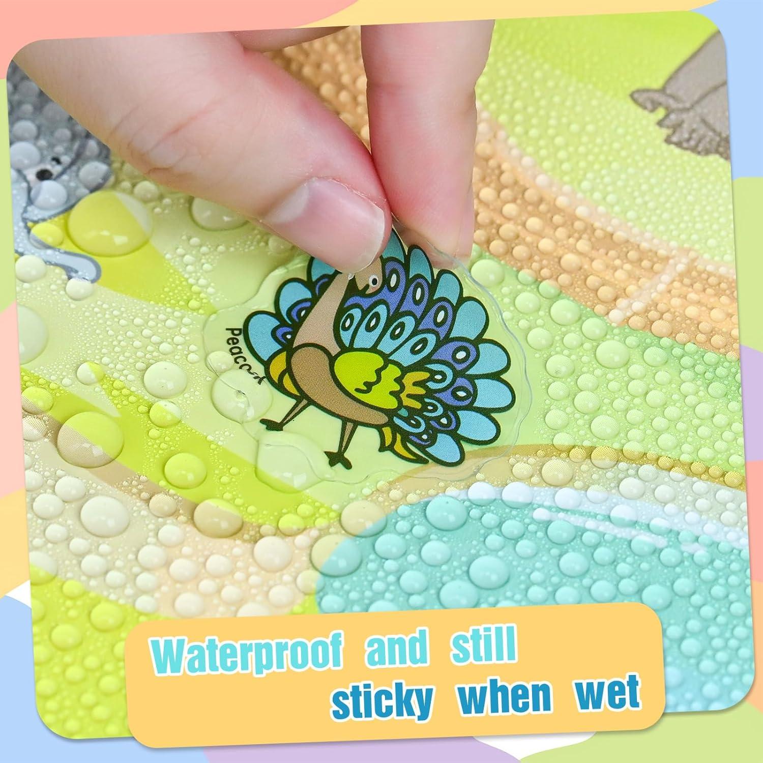 Libros de Pegatinas Reutilizables ROATEE 8 Temas Diversos