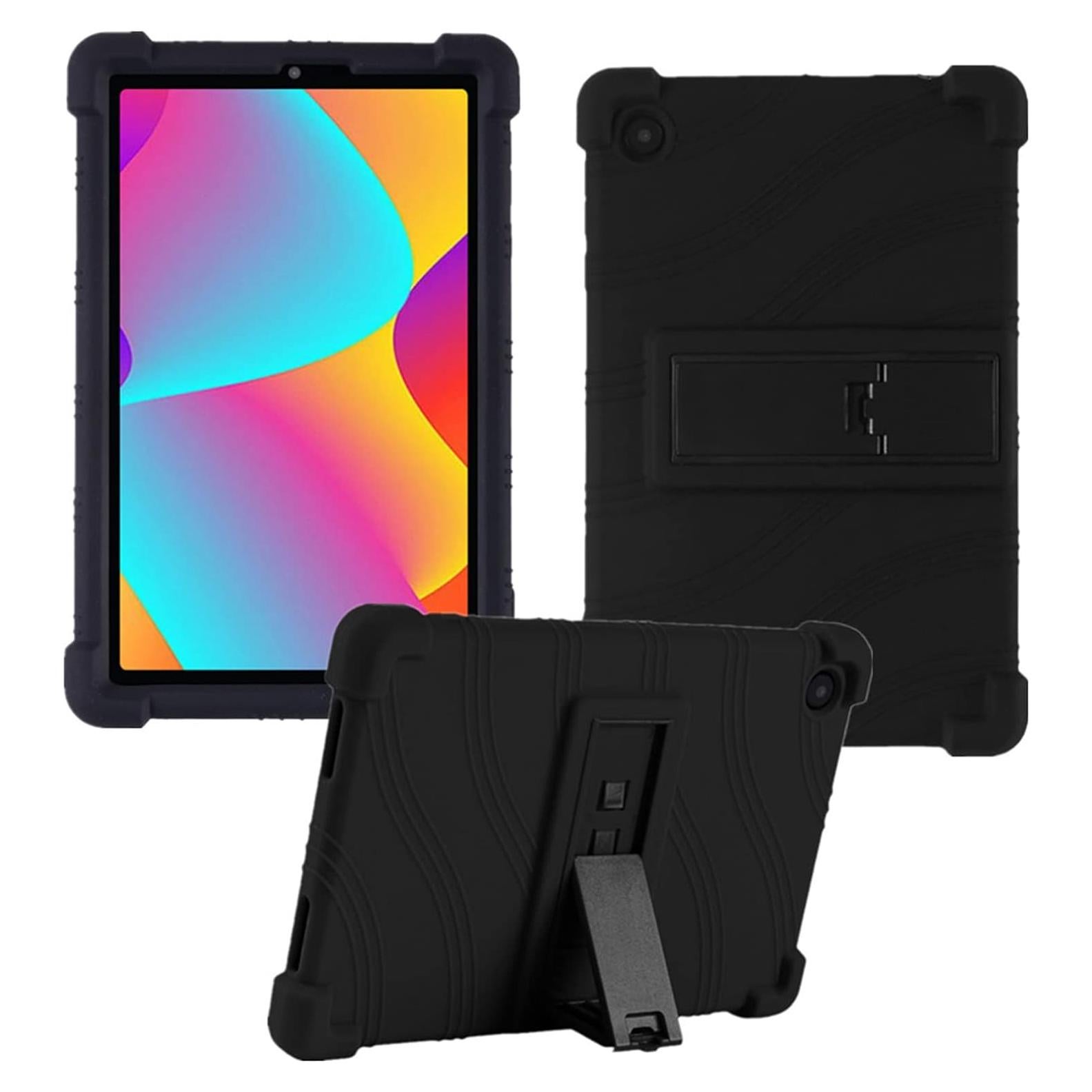 Funda Protectora HminSen para TCL Tab 8 LE/8 WiFi - Silicona Negra