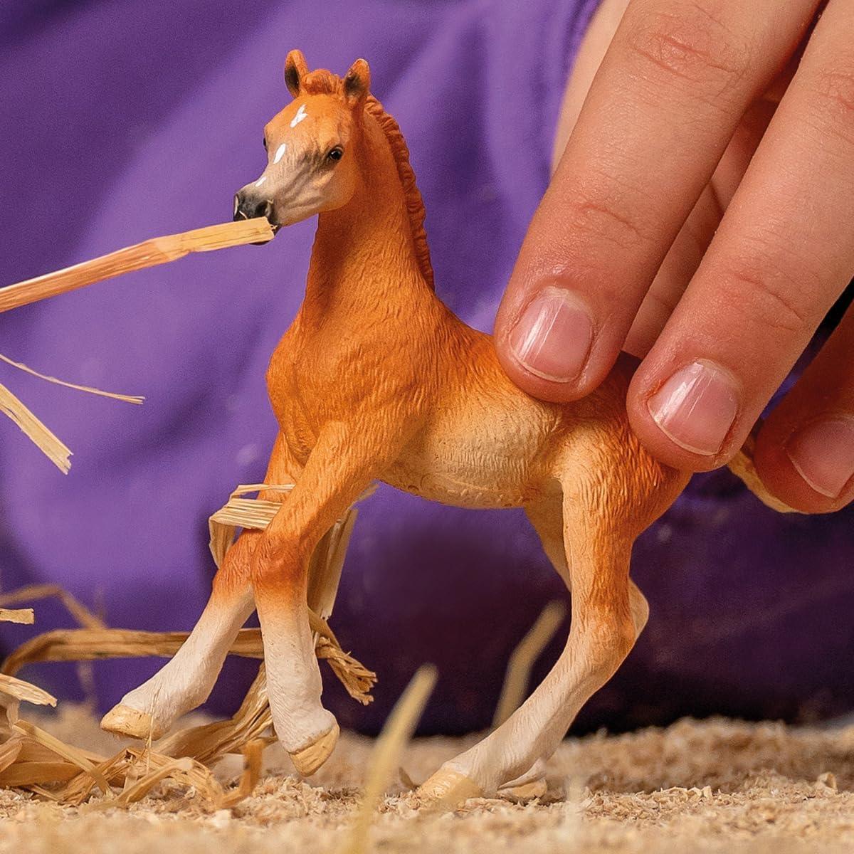 Figura de Caballo Potro Árabe Schleich 8cm Juguete Realista