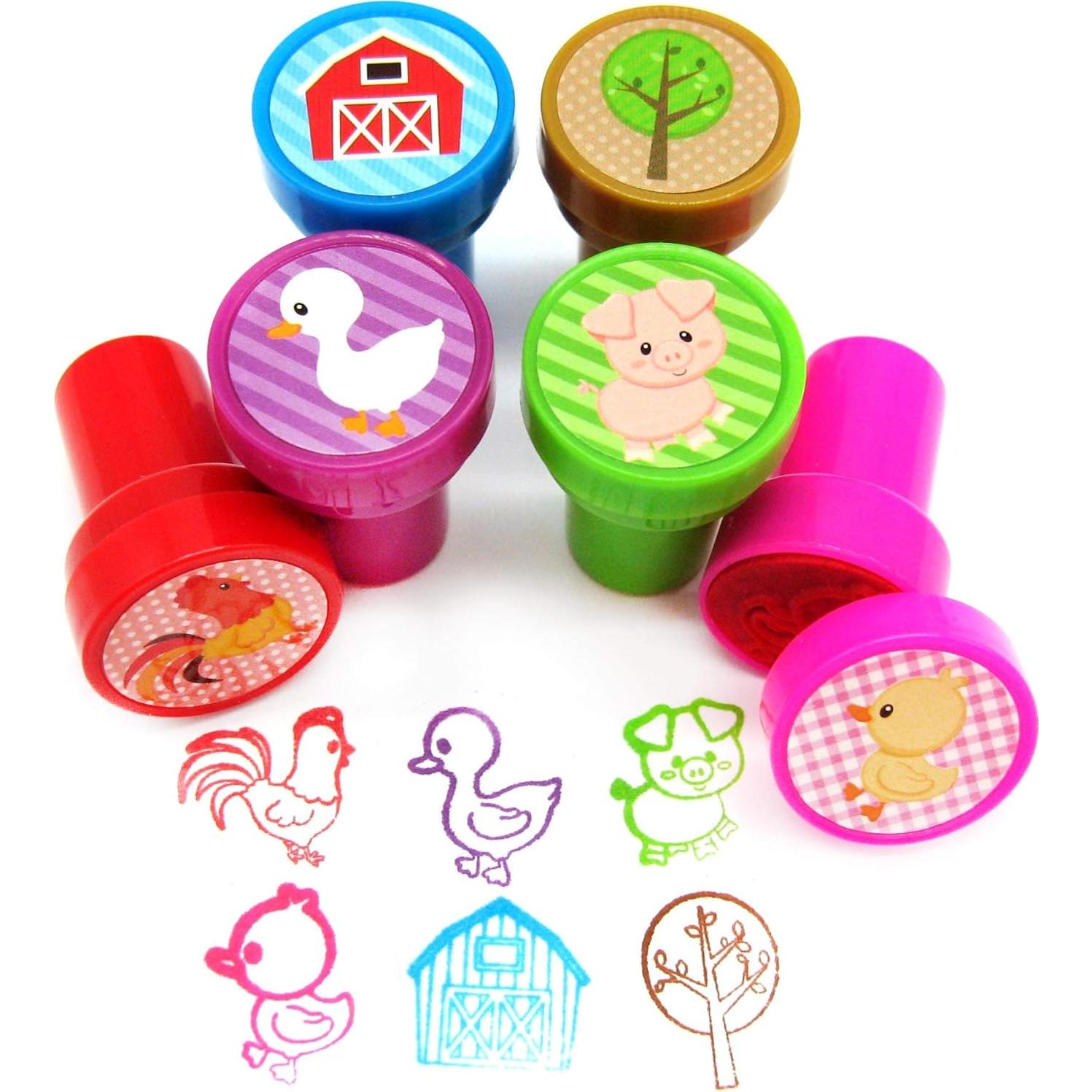 Conjunto de Fiesta de Animales de Granja Tiny Mills 108 pcs