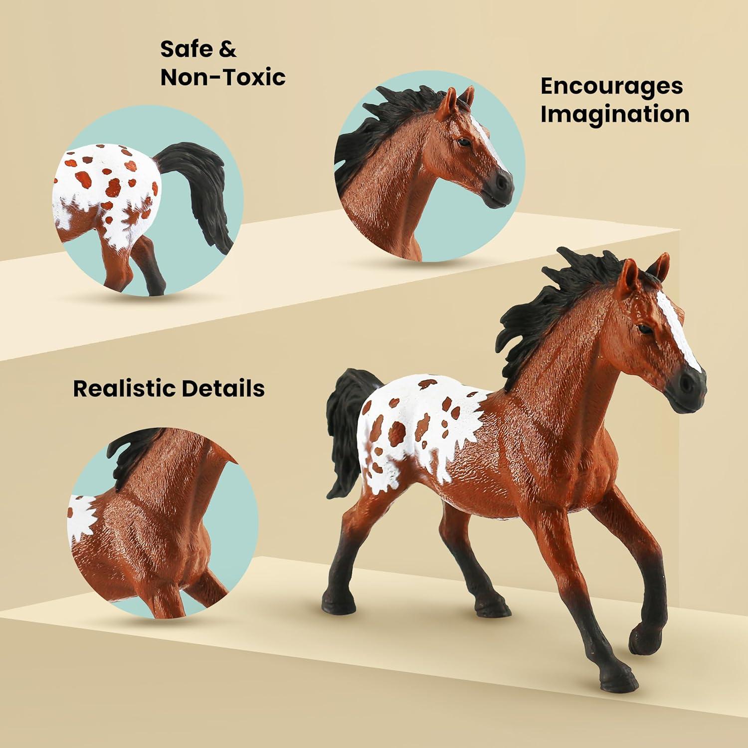 6 Figuras de Animales de Granja Zippytots - Juguetes Educativos