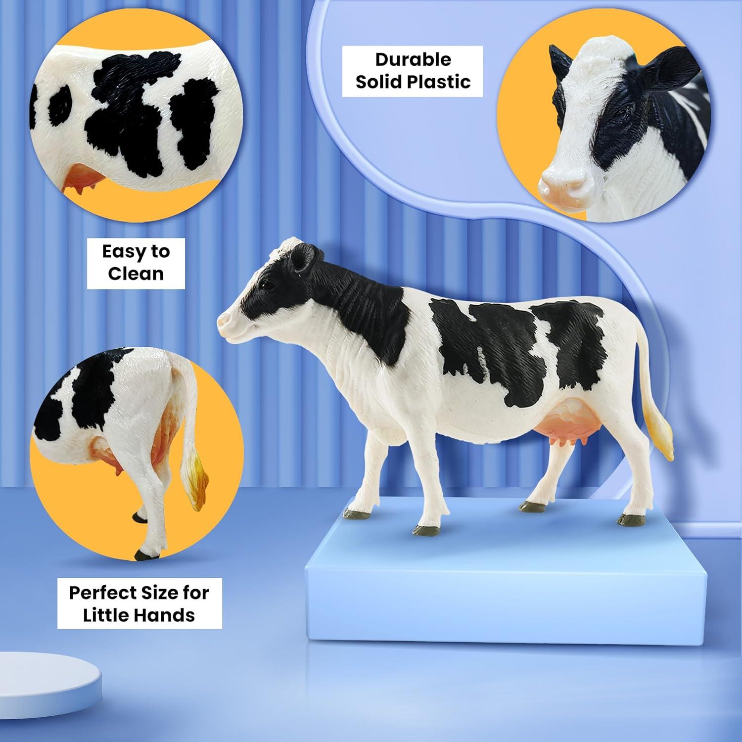 6 Figuras de Animales de Granja Zippytots - Juguetes Educativos