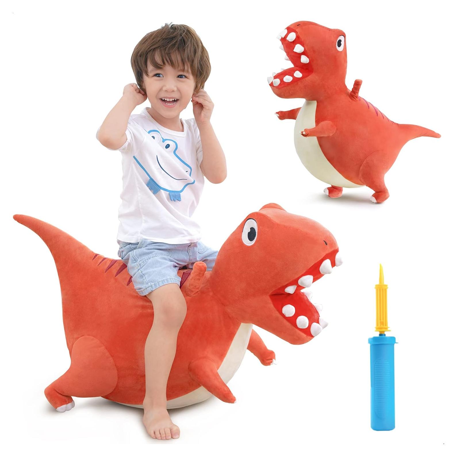 Bouncy Pals T-Rex Inflable para Niños 3 a 6 Años