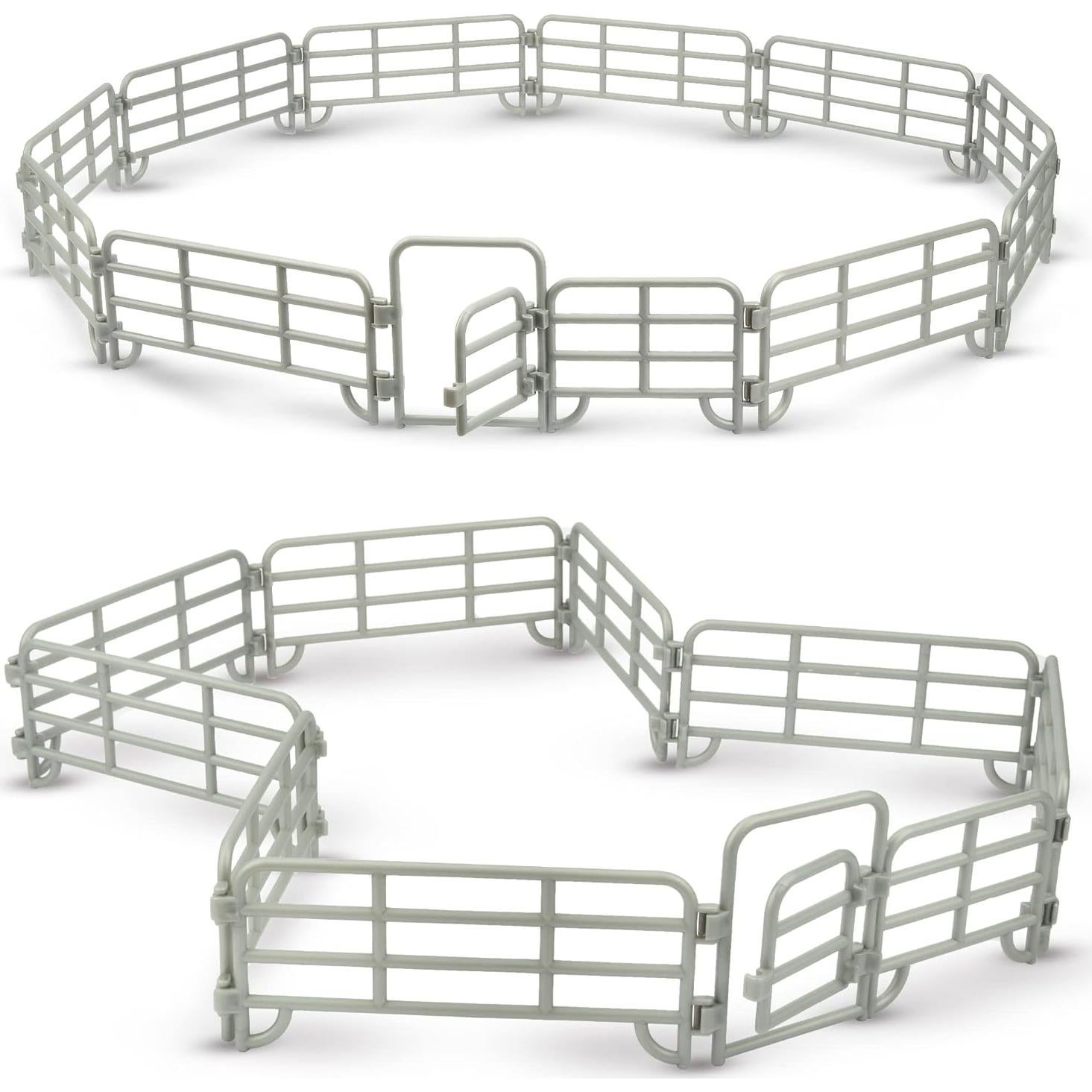 Toymany Set de Figuras de Cerdo 28 Piezas con Cercas