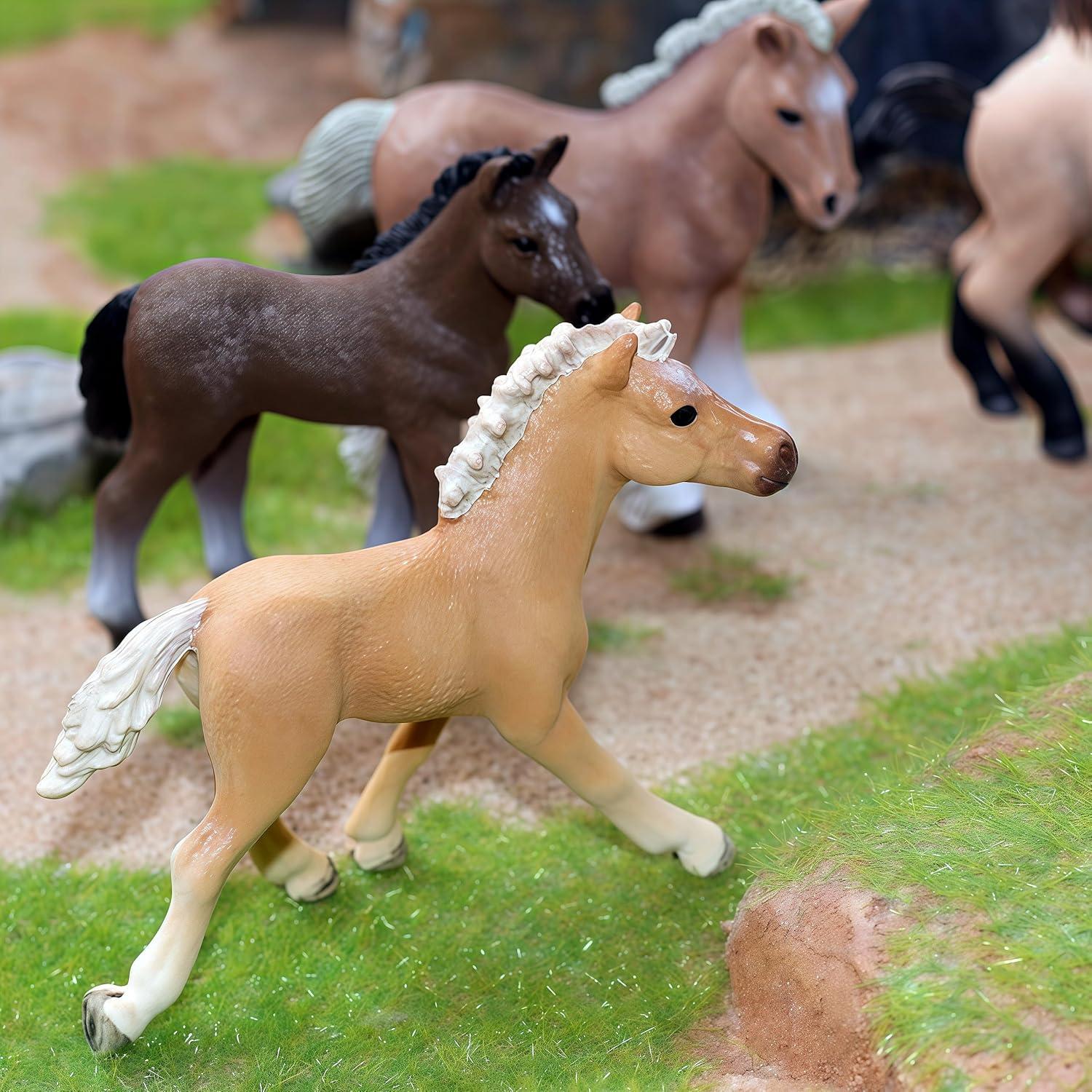 Figuras de Caballos Gemini&Genius 5PCS Realistas 8,89 cm