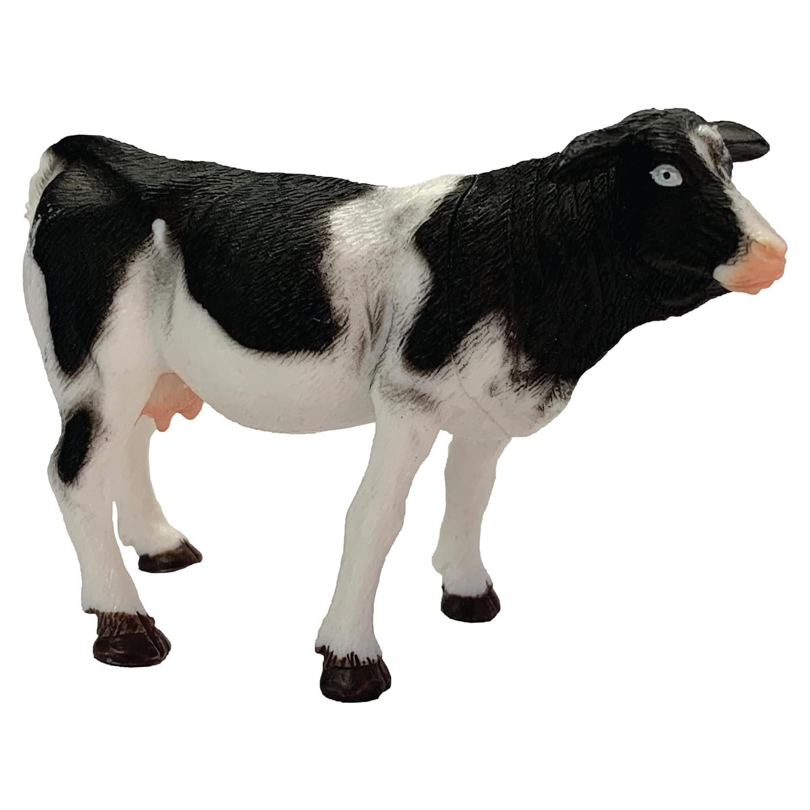 Figura de Vaca Mini Pintada a Mano Deluxebase - 6,5 cm