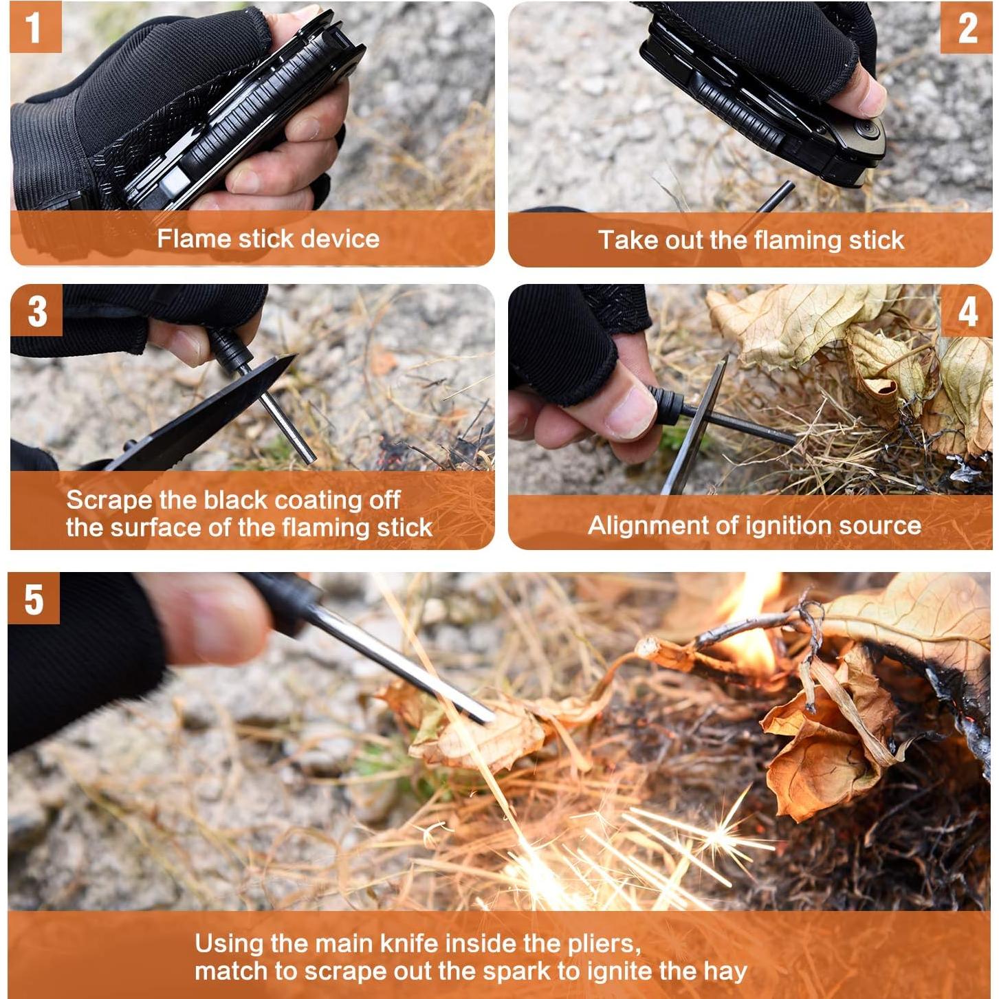 Multiherramienta 15 en 1 ForChic, Alicates y Accesorios