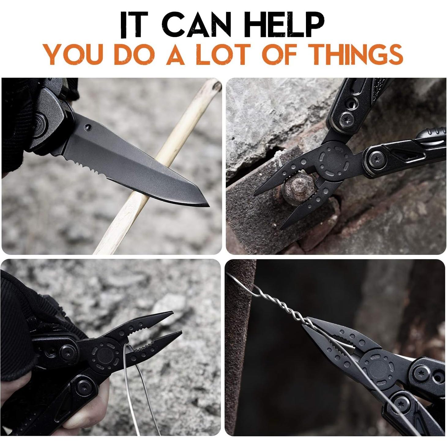 Multiherramienta 15 en 1 ForChic, Alicates y Accesorios