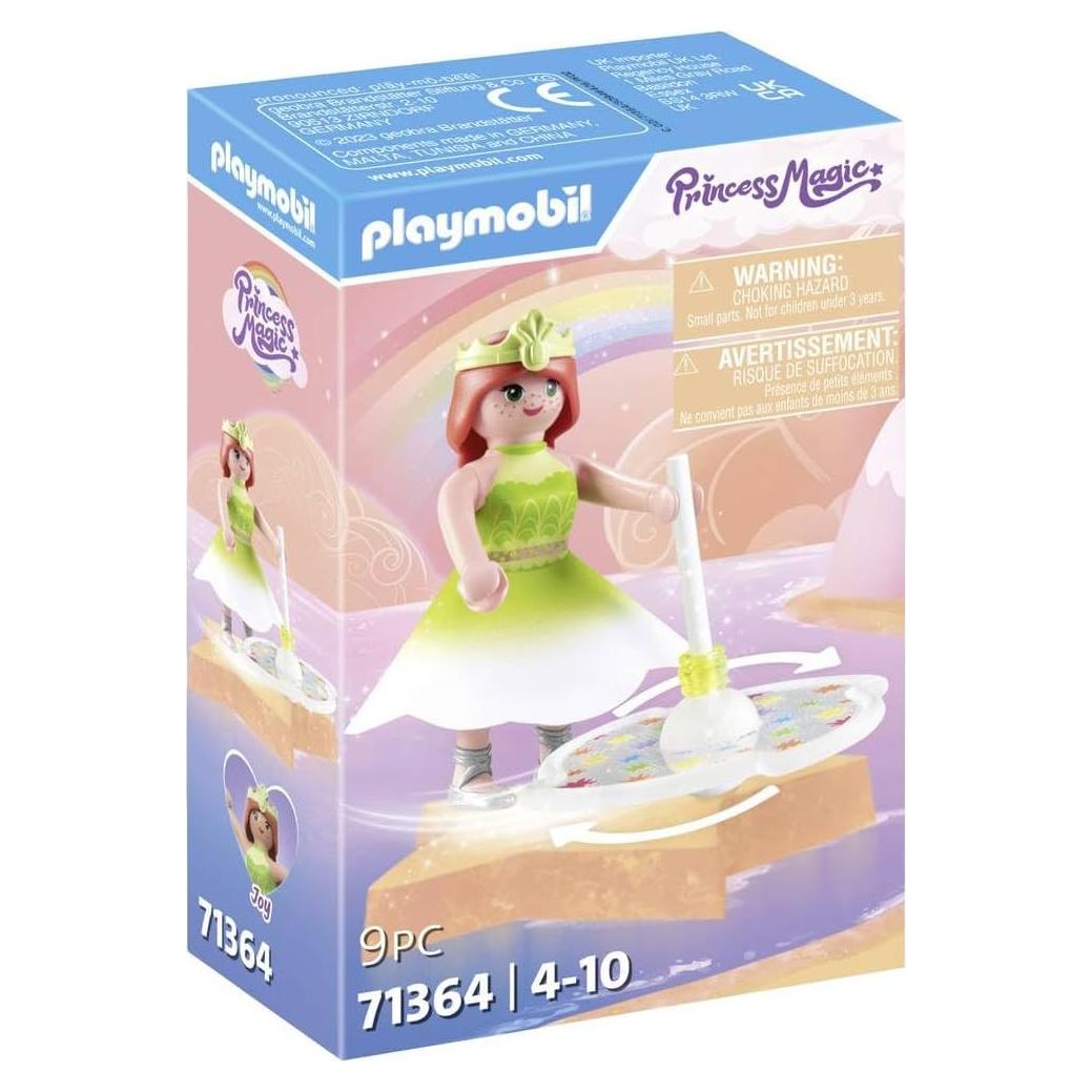 Peonza Arcoíris Playmobil 71364 con Princesa y Accesorios