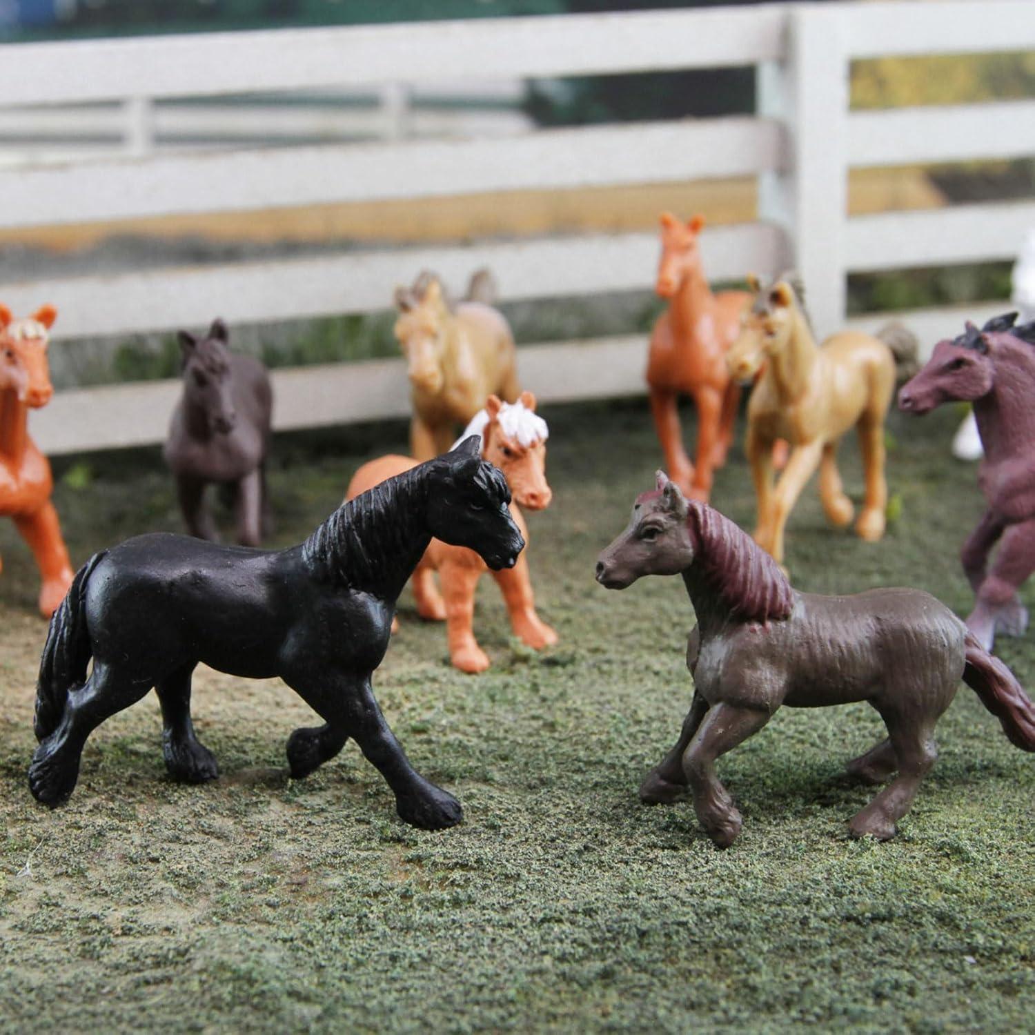 Safari Ltd. Caballos TOOB - 12 Figuras Mini Educativas