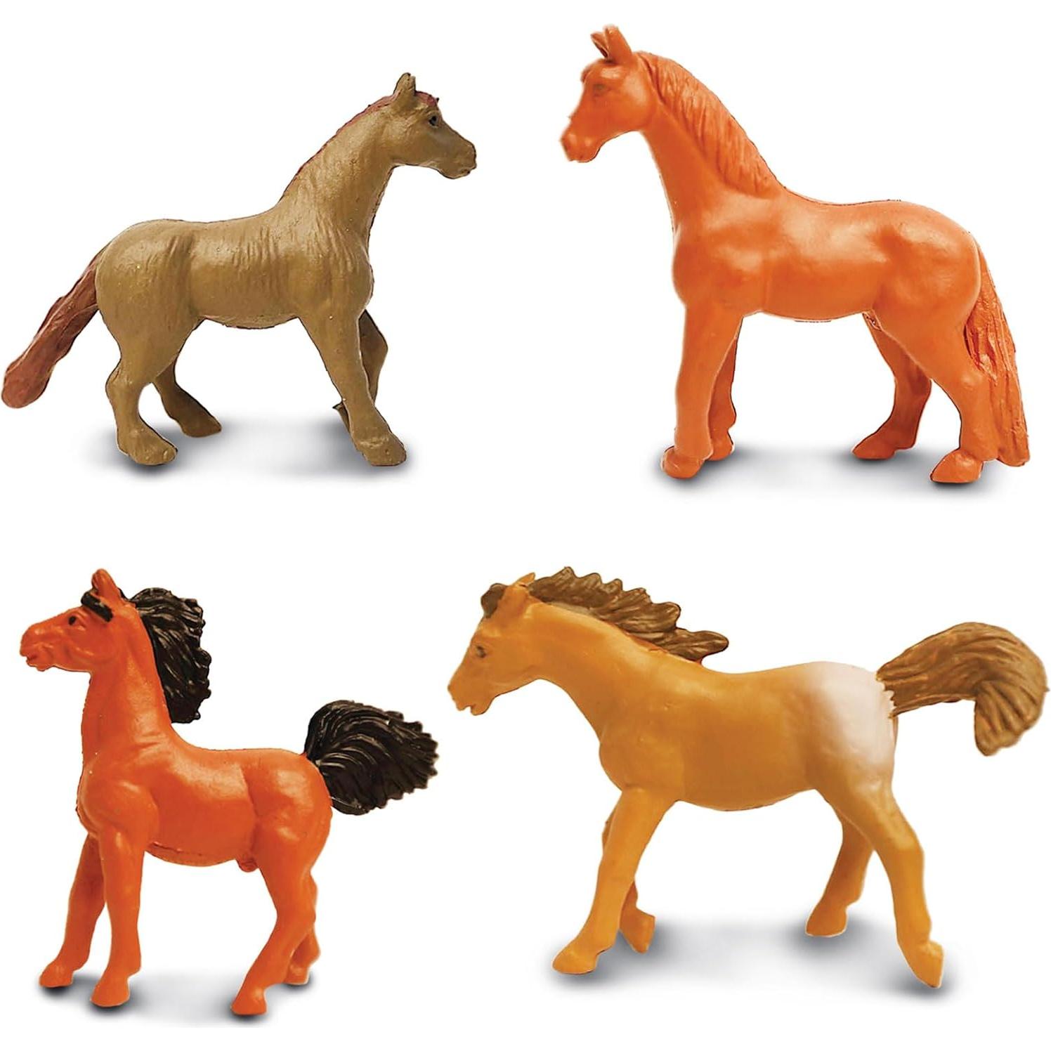 Safari Ltd. Caballos TOOB - 12 Figuras Mini Educativas