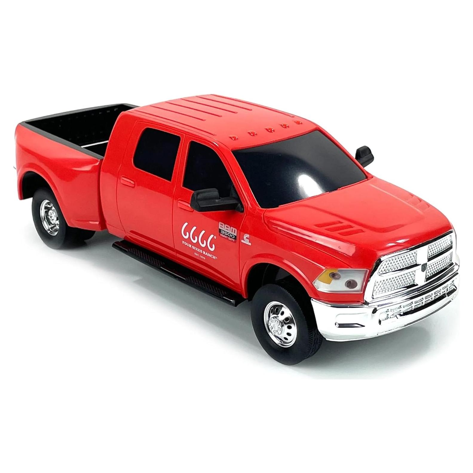 Camión Ram 3500 Dually Big Country Toys con Remolque 1:20